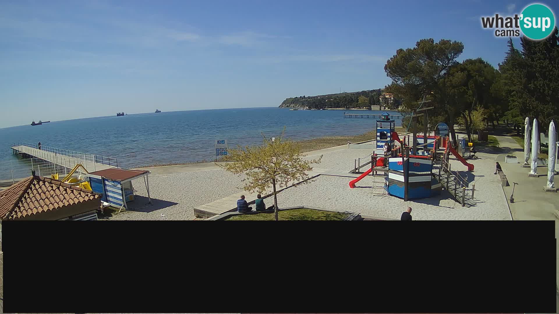 Live webcam Ankarano – Adria Ankaran Hotel & Resort – Slovenia