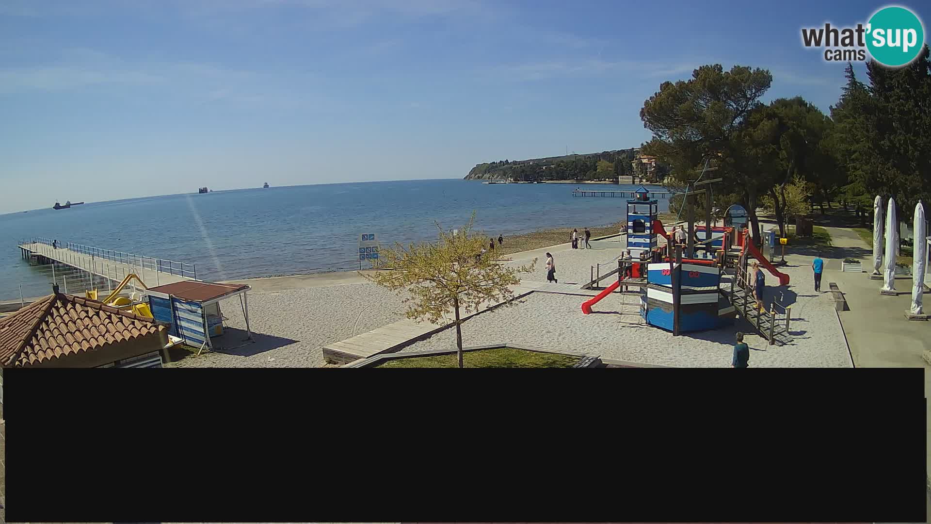 Live Webcam Ankaran – Adria Ankaran Hotel & Resort – Slowenien