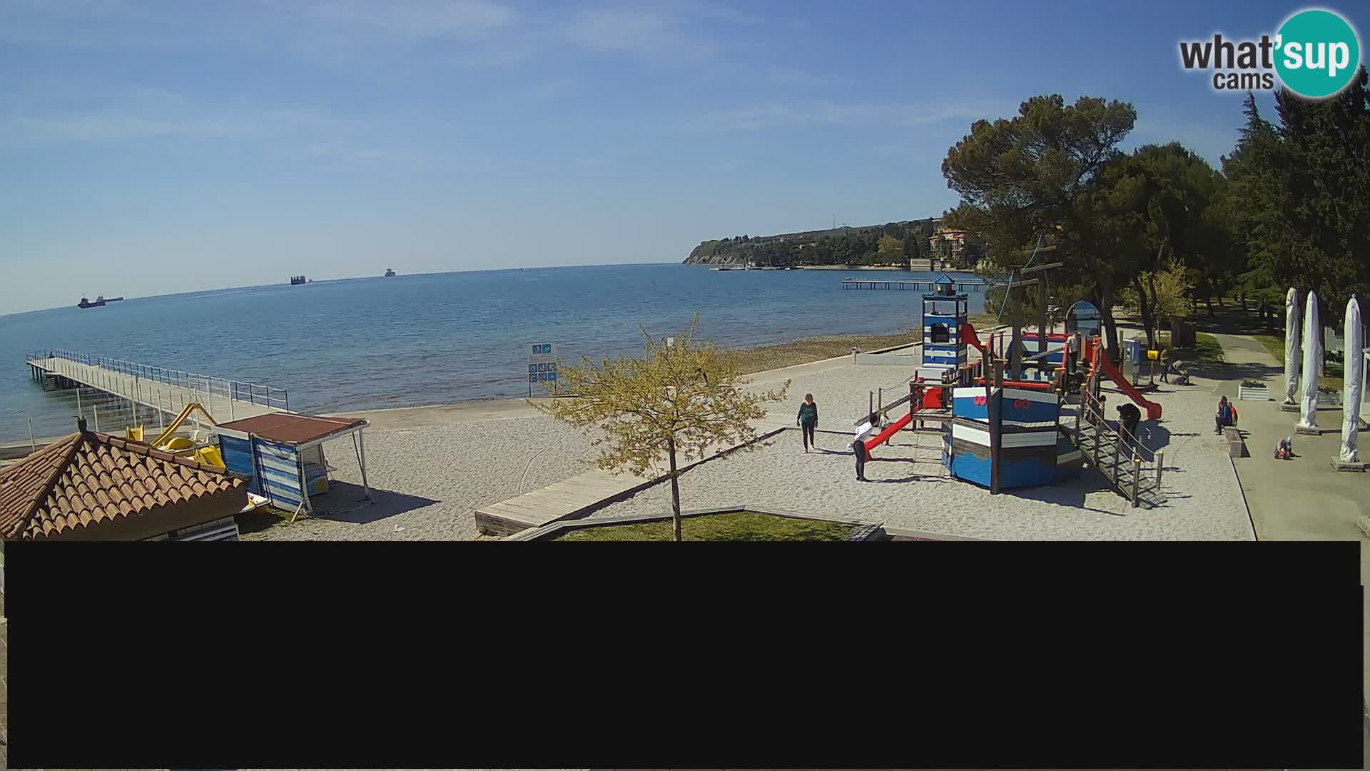 Live webcam Ankarano – Adria Ankaran Hotel & Resort – Slovenia