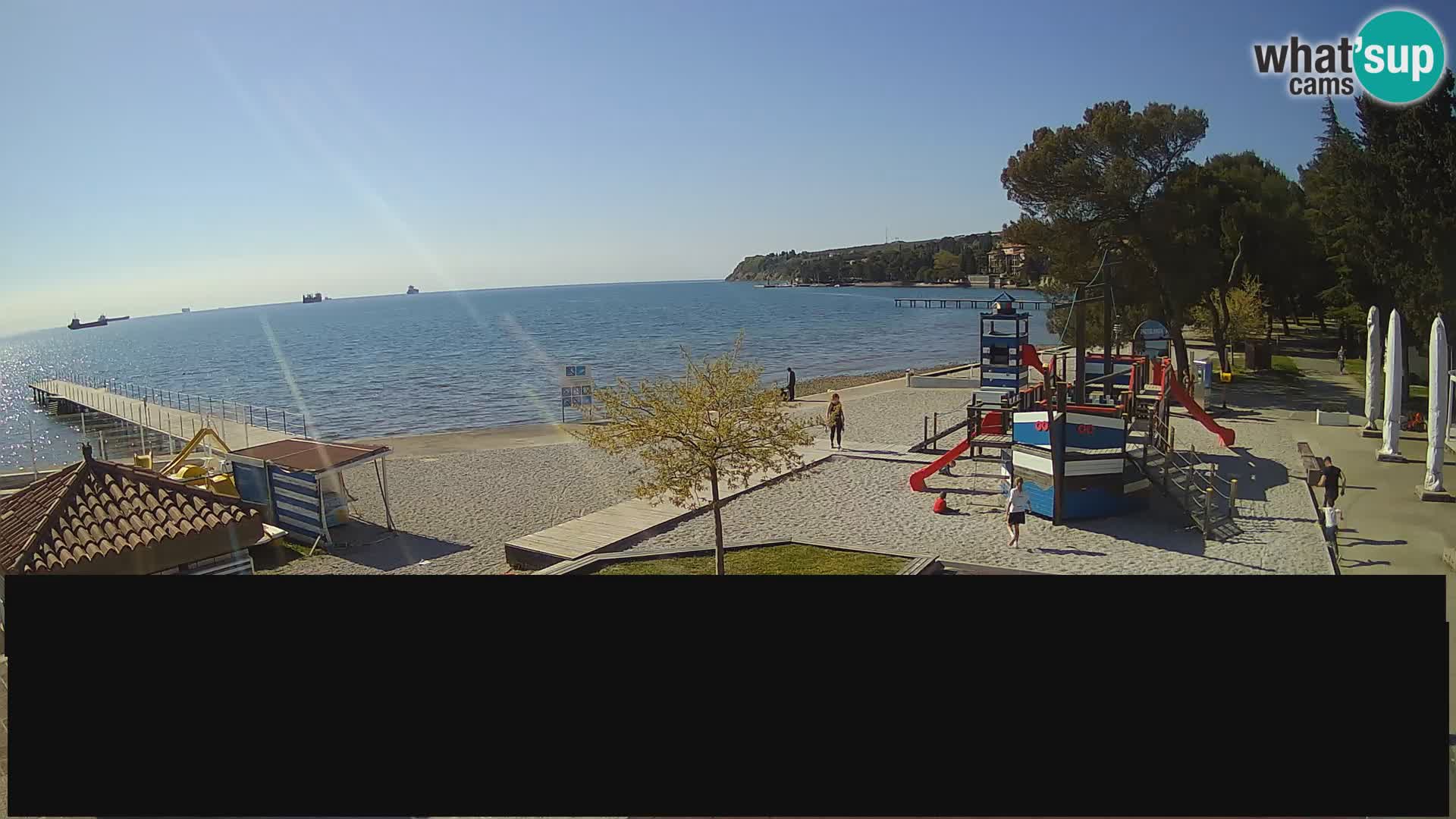 Live webcam Ankarano – Adria Ankaran Hotel & Resort – Slovenia