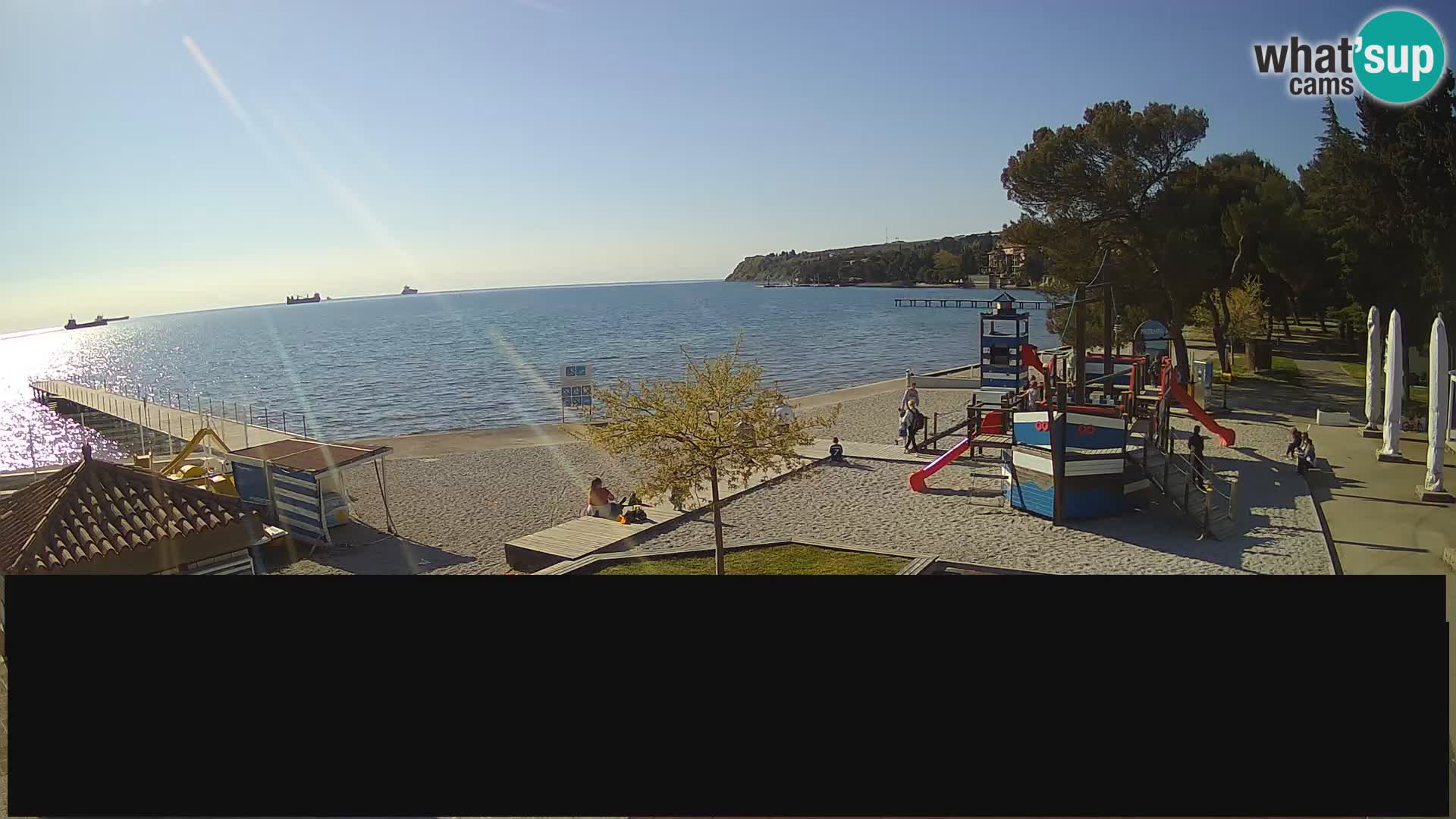 Live Webcam Ankaran – Adria Ankaran Hotel & Resort – Slowenien