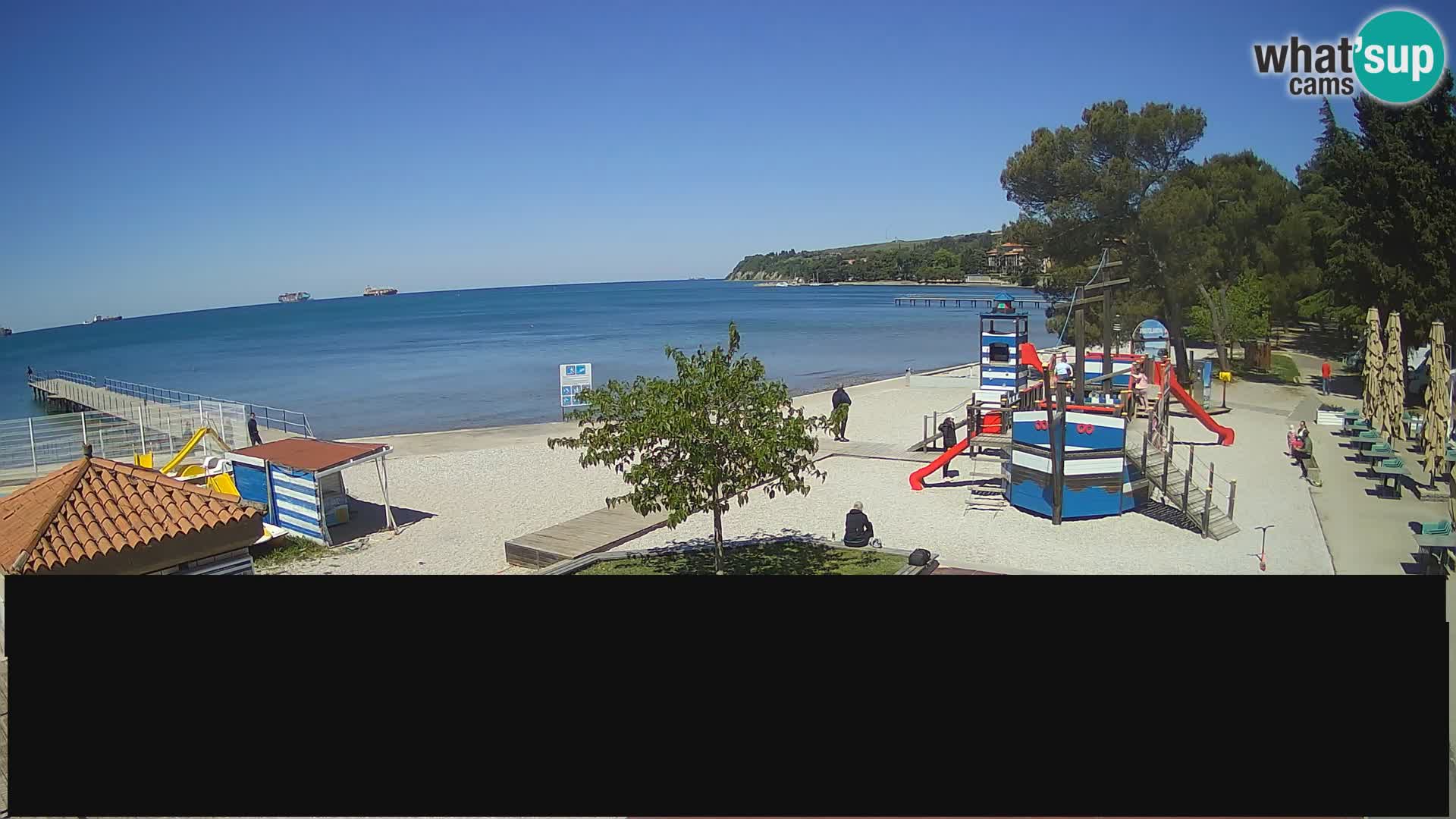 Live webcam Ankarano – Adria Ankaran Hotel & Resort – Slovenia