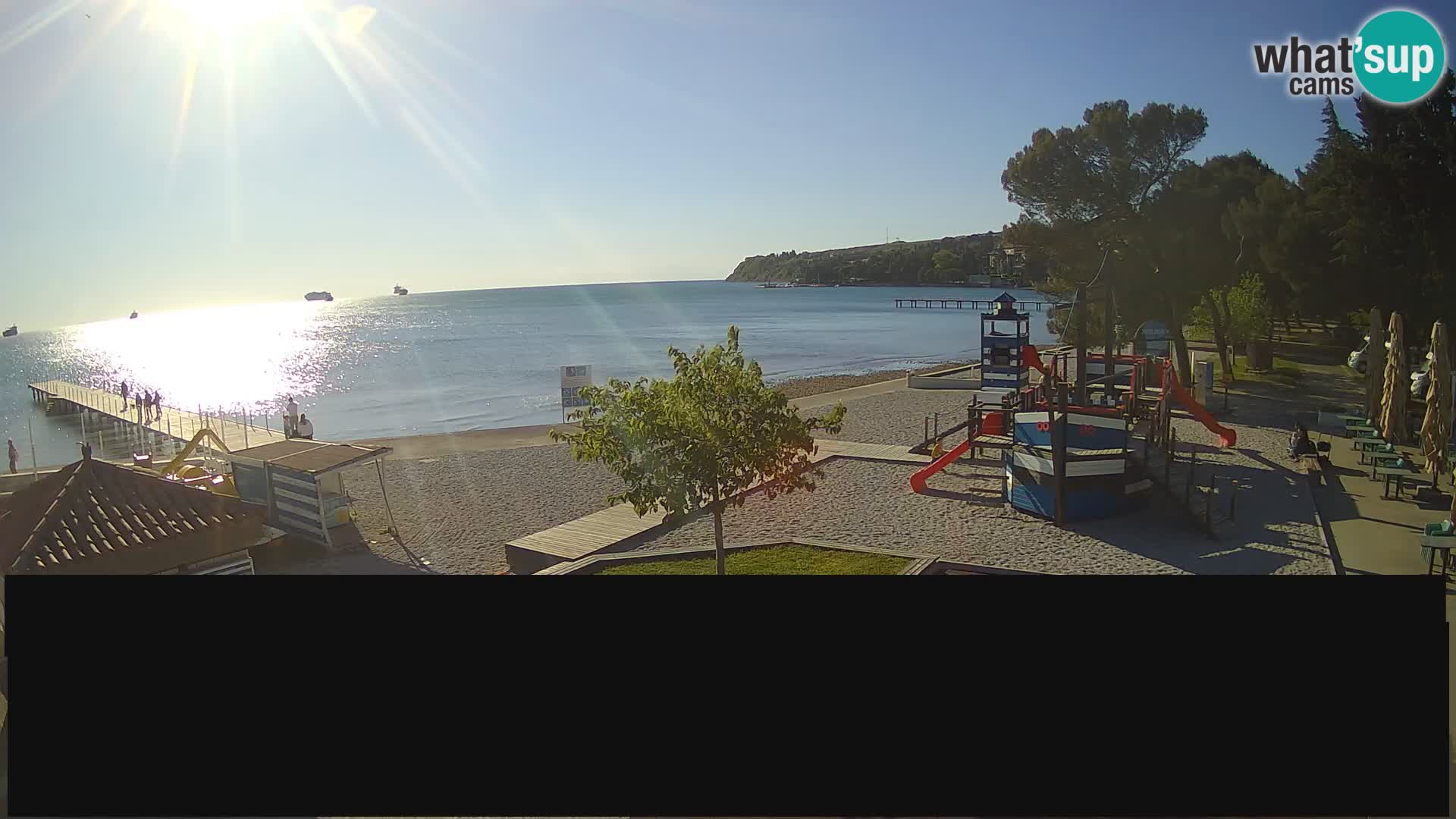 Webcam en direct Ankaran – Adria Ankaran Hotel & Resort – Slovénie