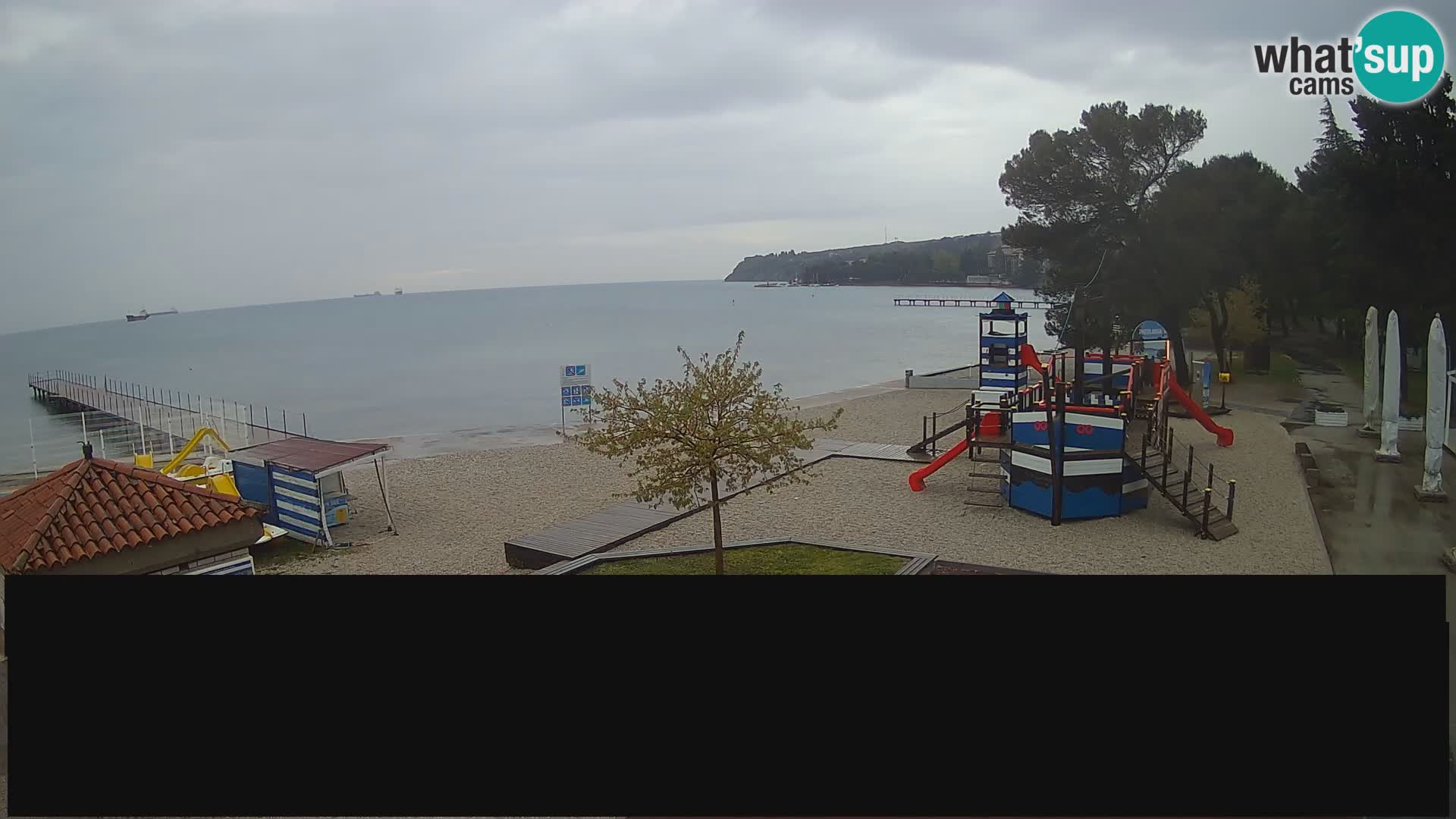 Live webcam Ankaran – Adria Ankaran Hotel & Resort – Slovenia