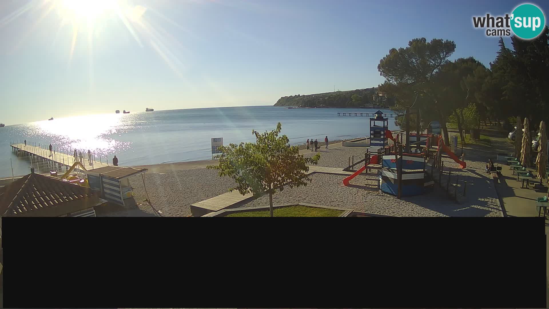 Web kamera uživo Ankaran – Adria Ankaran Hotel & Resort – Slovenija