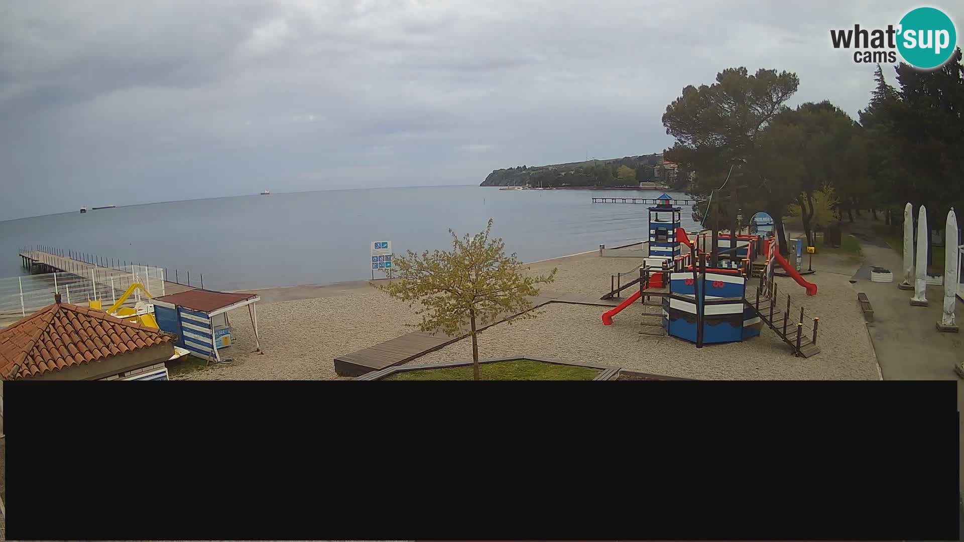 Live webcam Ankarano – Adria Ankaran Hotel & Resort – Slovenia