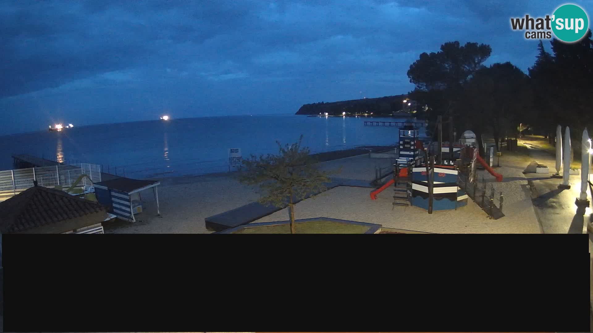 Web kamera uživo Ankaran – Adria Ankaran Hotel & Resort – Slovenija