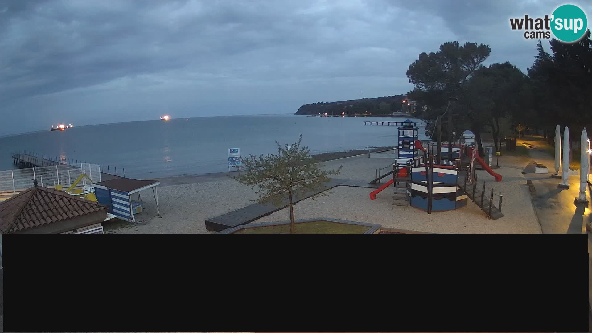 Webcam en direct Ankaran – Adria Ankaran Hotel & Resort – Slovénie