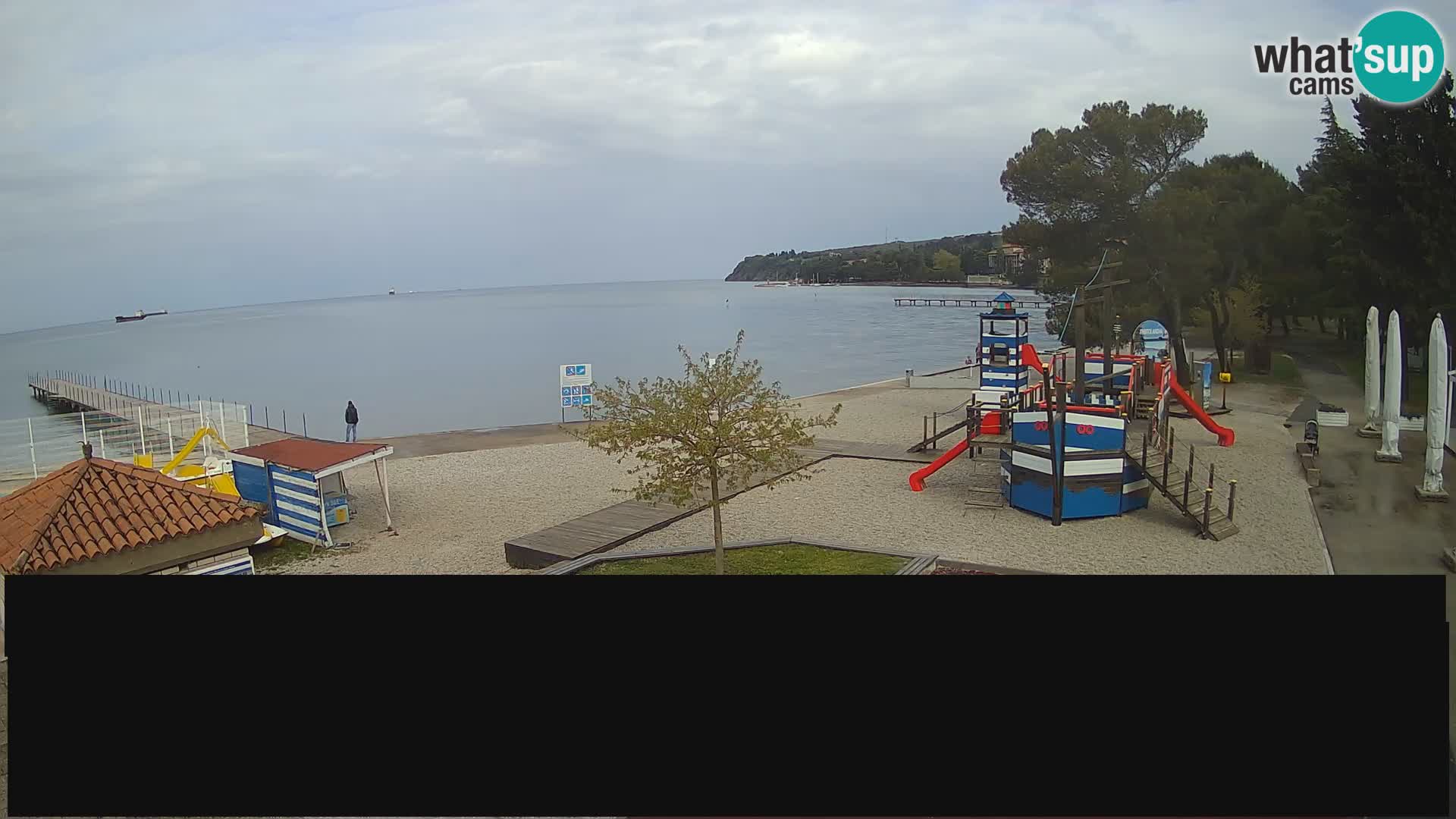 Live webcam Ankarano – Adria Ankaran Hotel & Resort – Slovenia