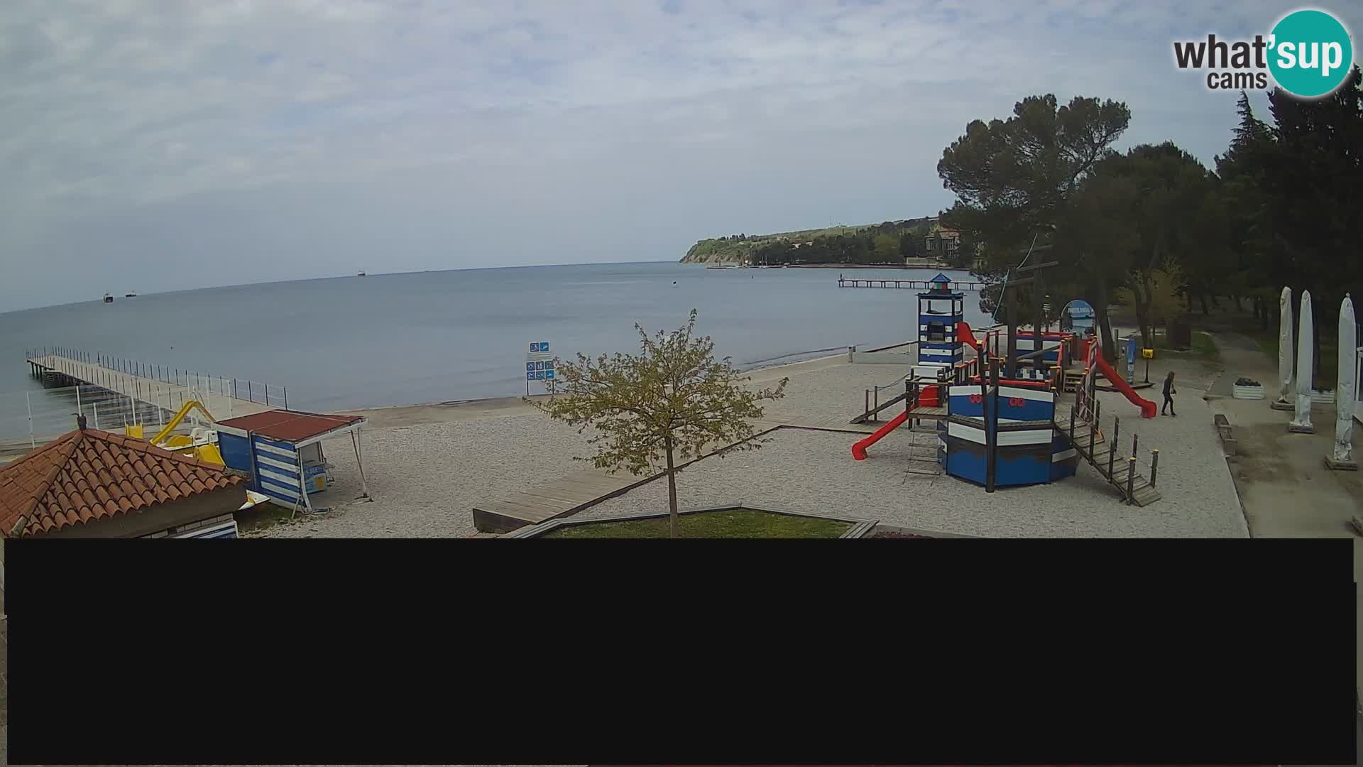 Live webcam Ankaran – Adria Ankaran Hotel & Resort – Slovenia