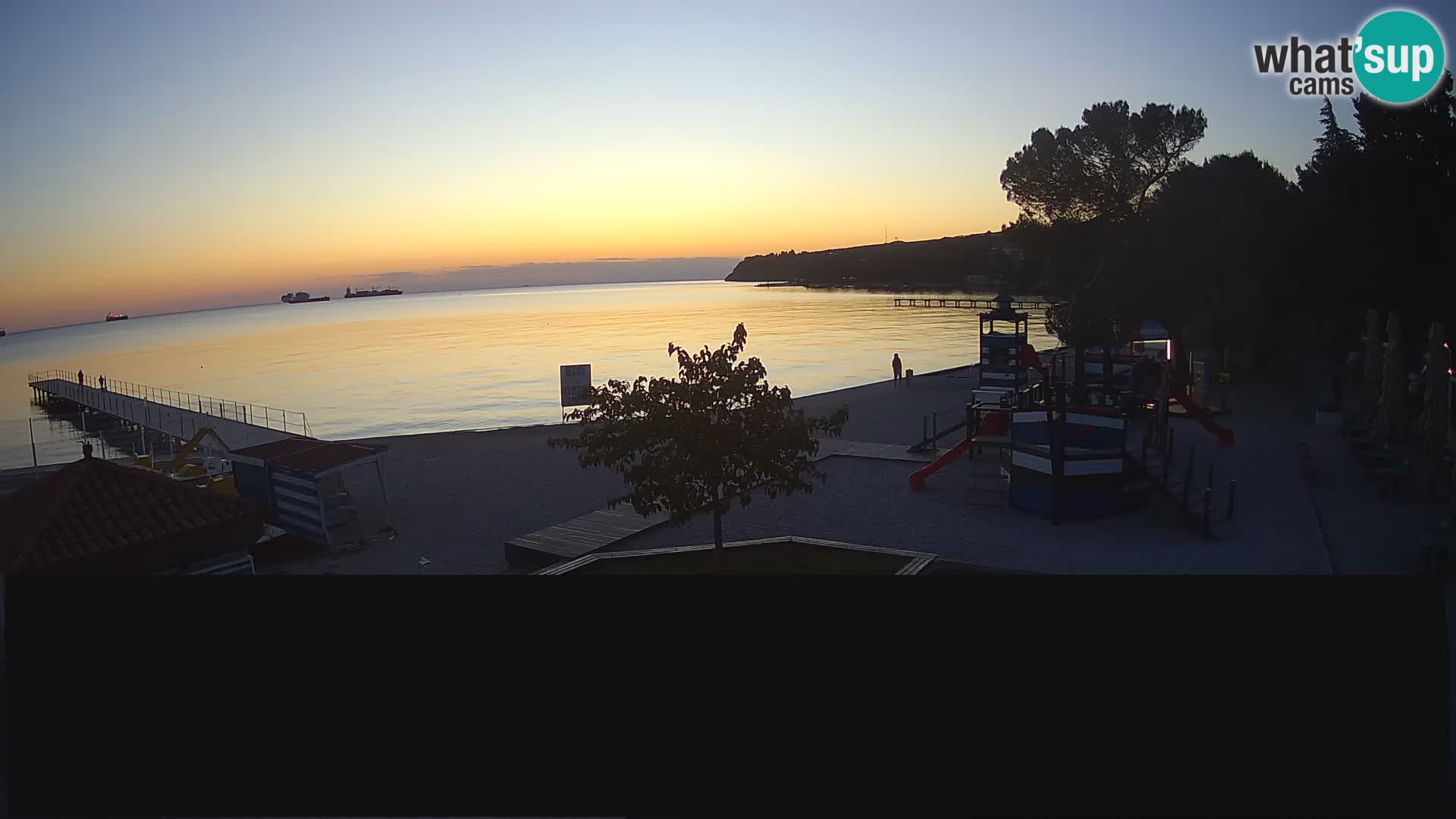 Cámara web en vivo Ankaran – Adria Ankaran Hotel & Resort – Eslovenia