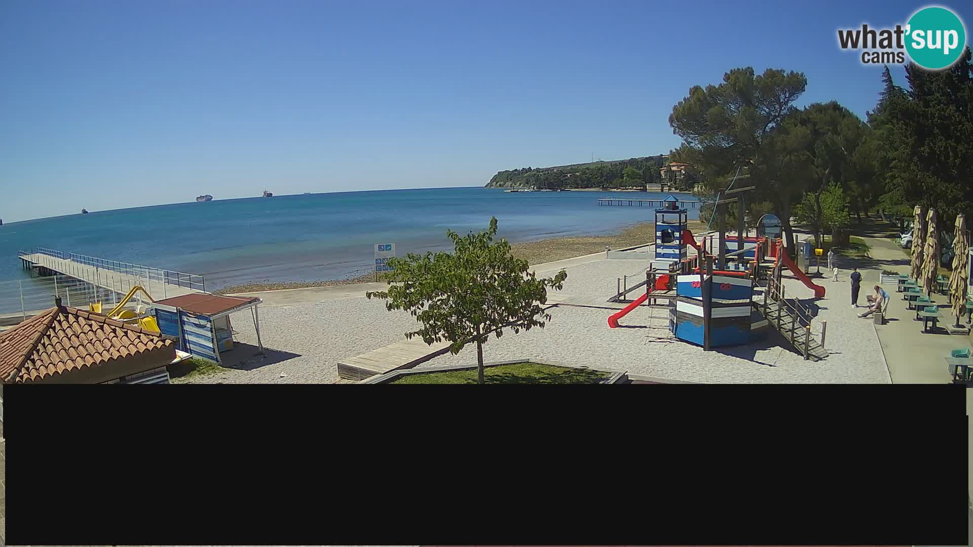 Webcam en direct Ankaran – Adria Ankaran Hotel & Resort – Slovénie