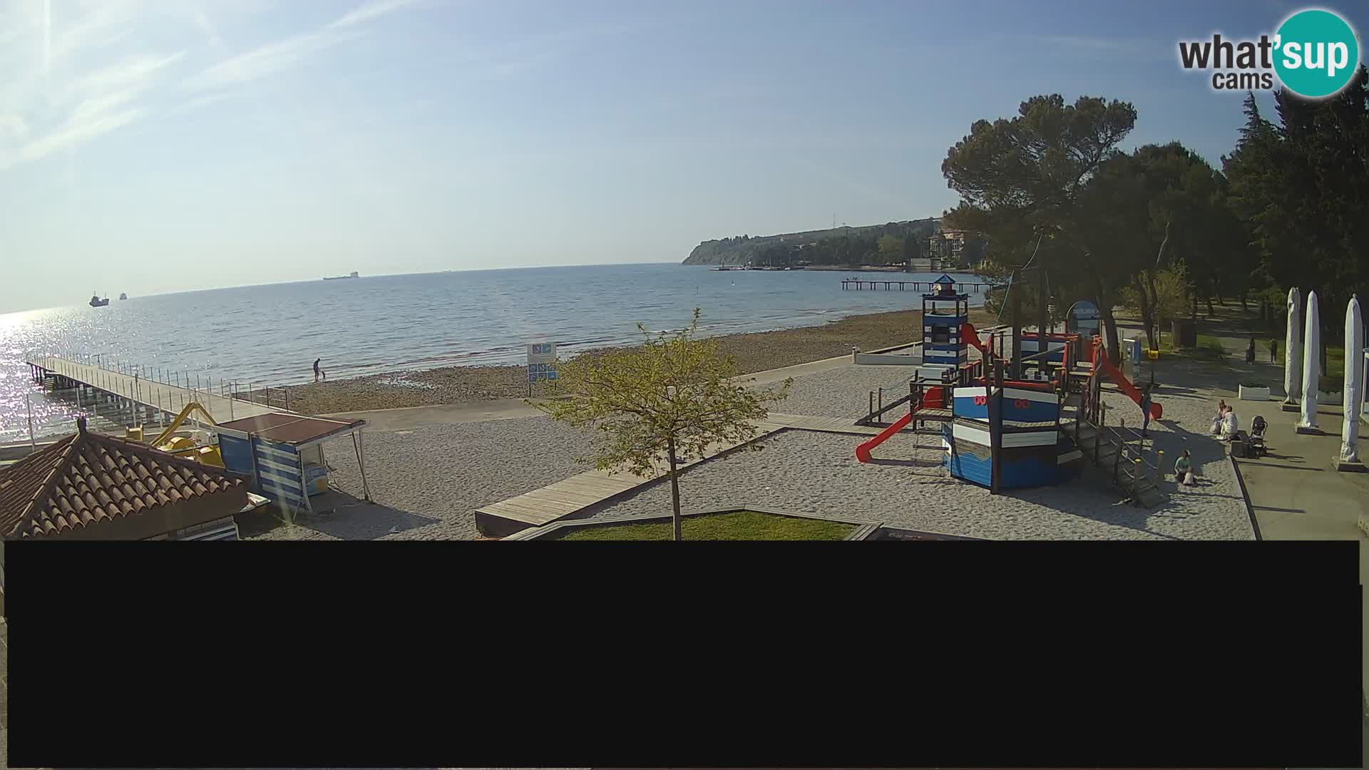 Web kamera uživo Ankaran – Adria Ankaran Hotel & Resort – Slovenija