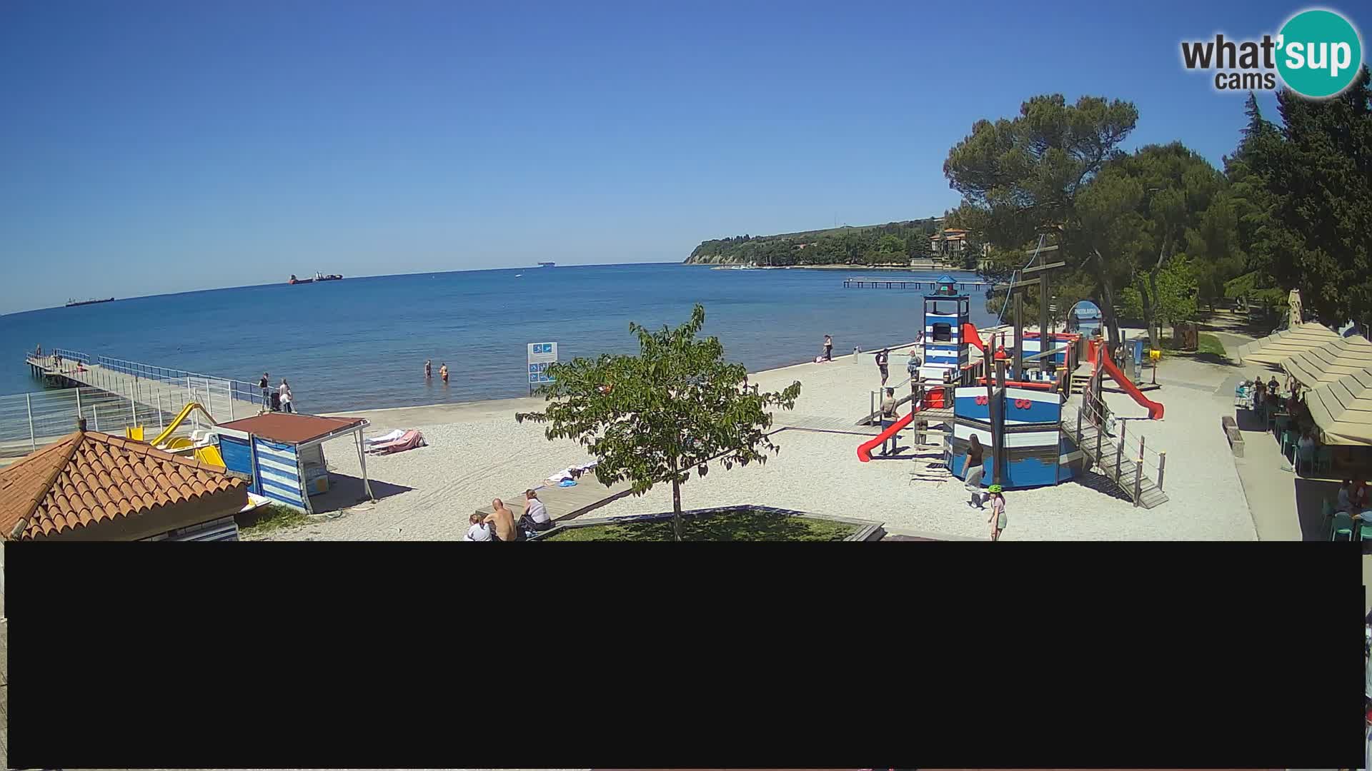 Live webcam Ankarano – Adria Ankaran Hotel & Resort – Slovenia
