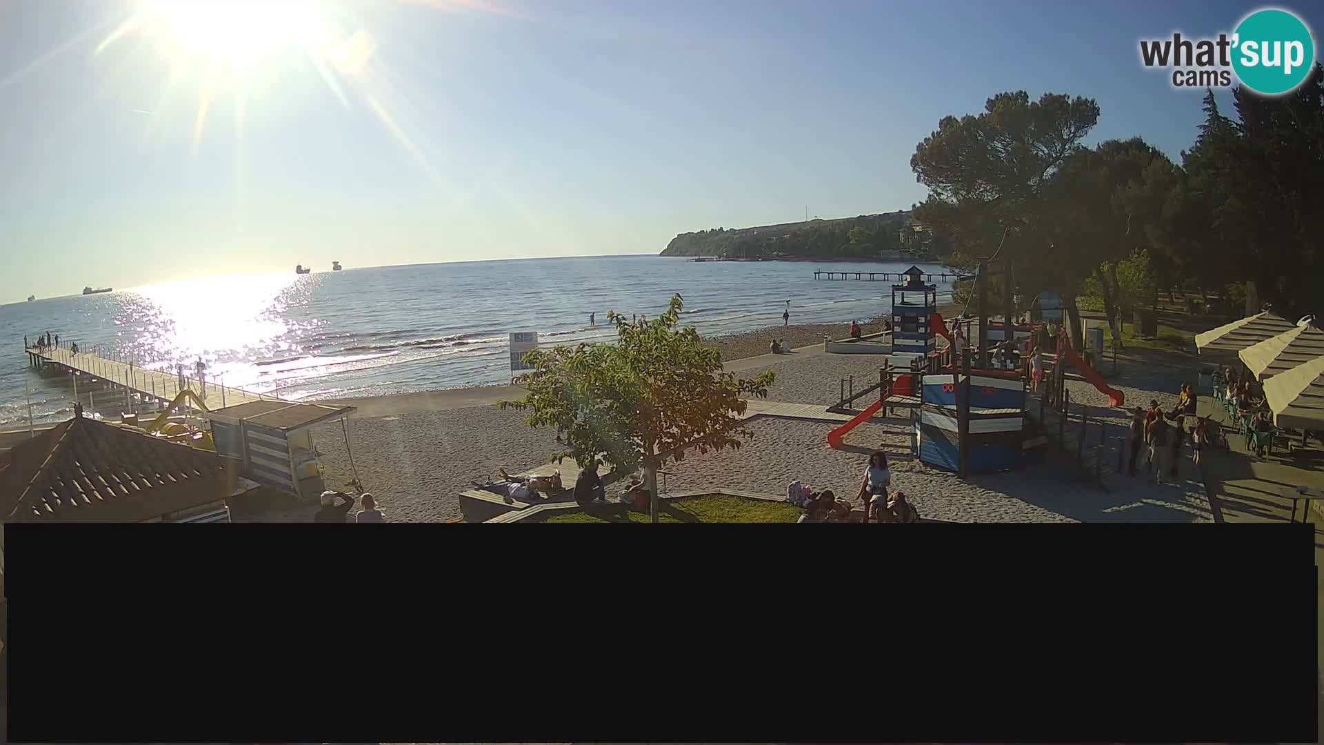 Live webcam Ankaran – Adria Ankaran Hotel & Resort – Slovenia