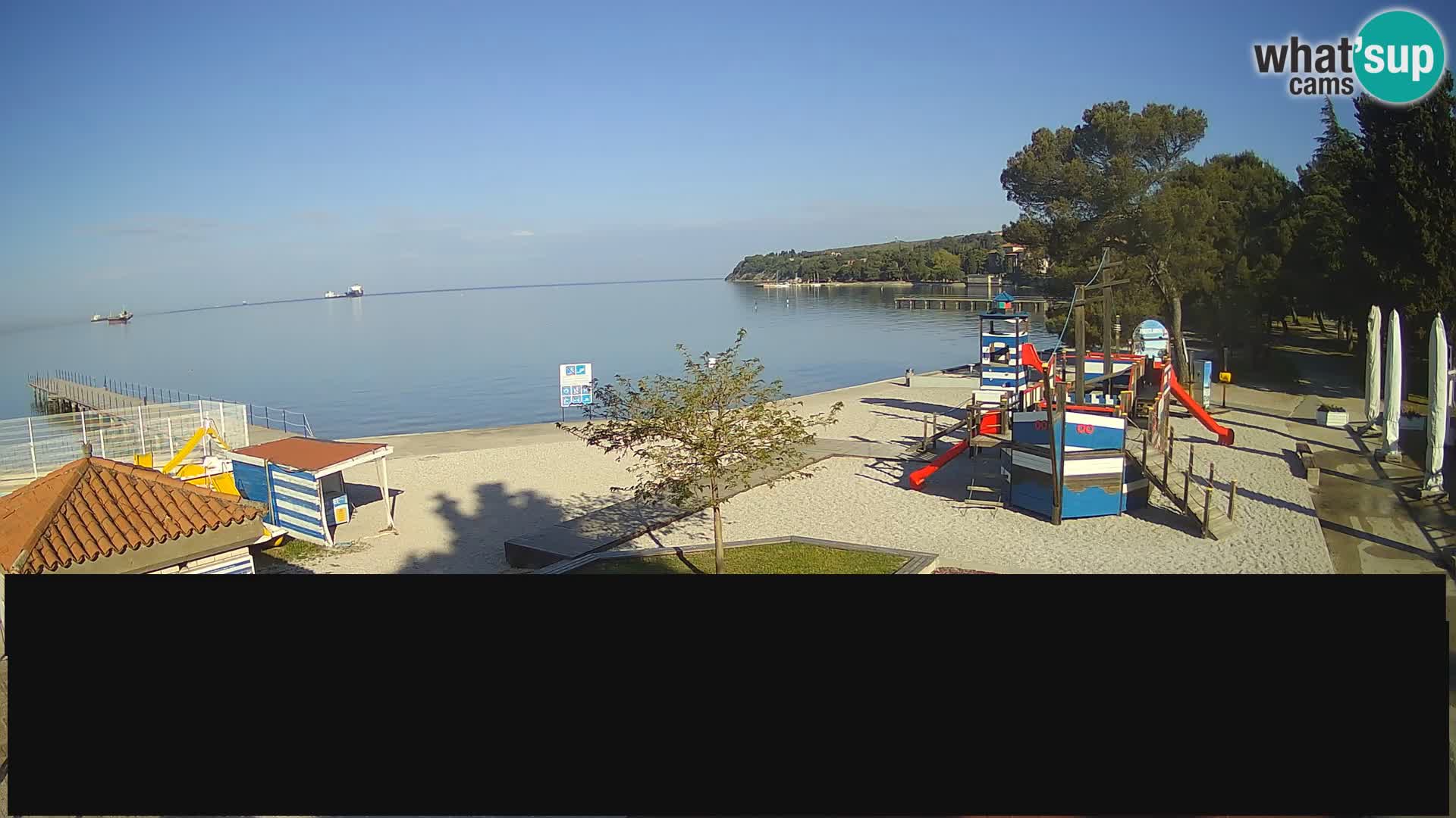 Live webcam Ankarano – Adria Ankaran Hotel & Resort – Slovenia