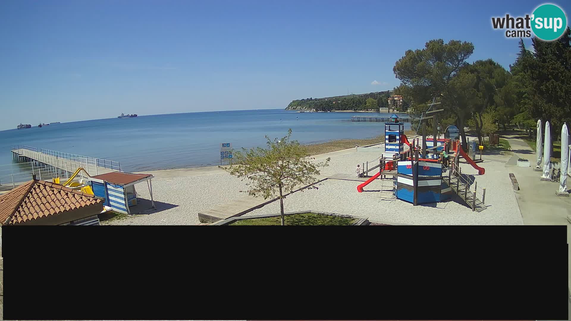Webcam en direct Ankaran – Adria Ankaran Hotel & Resort – Slovénie