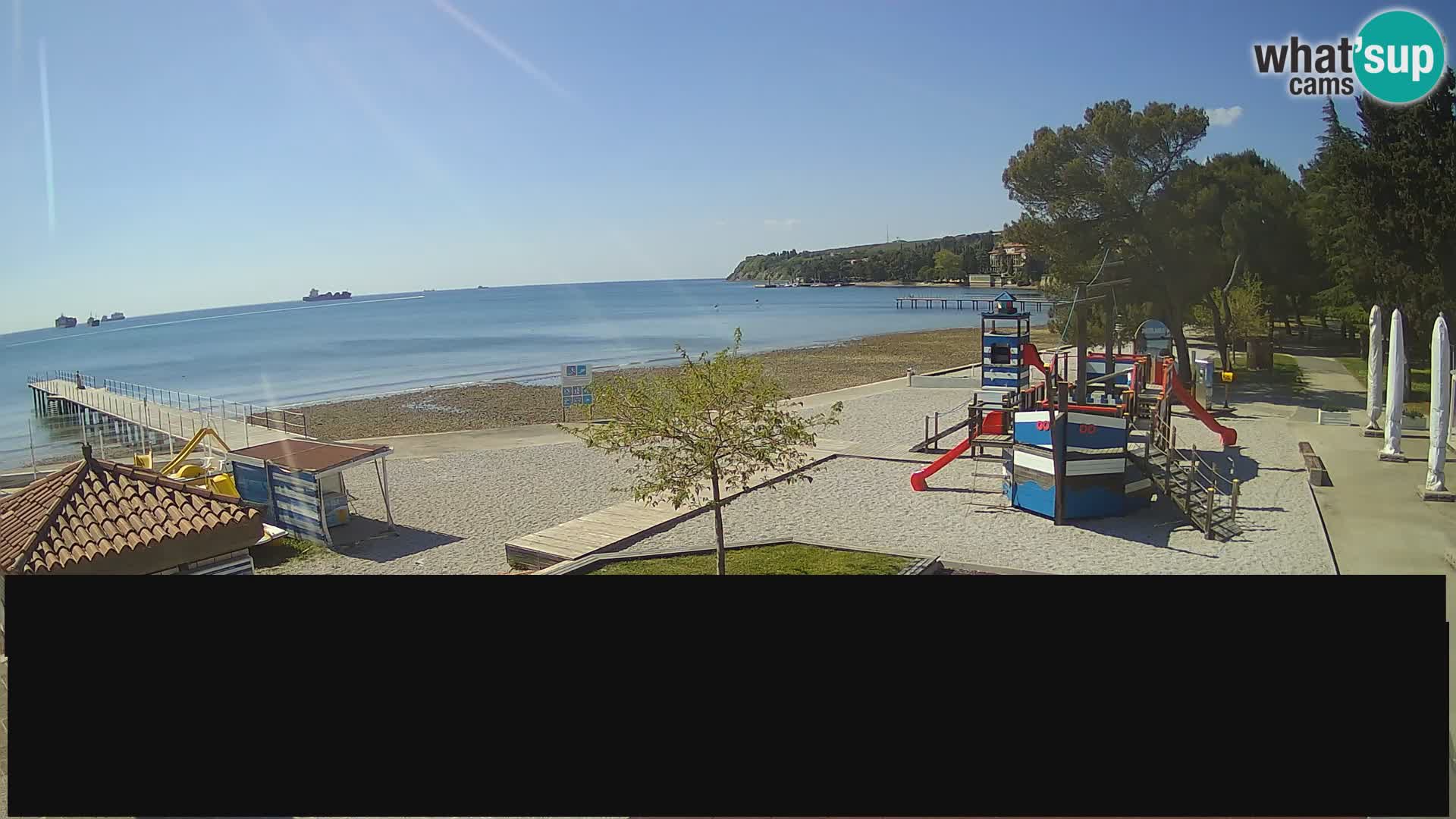 Live webcam Ankaran – Adria Ankaran Hotel & Resort – Slovenia