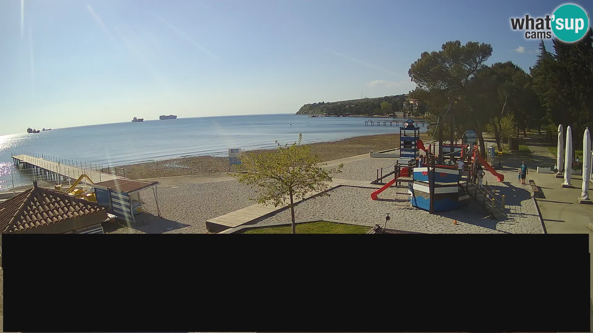 Webcam en direct Ankaran – Adria Ankaran Hotel & Resort – Slovénie