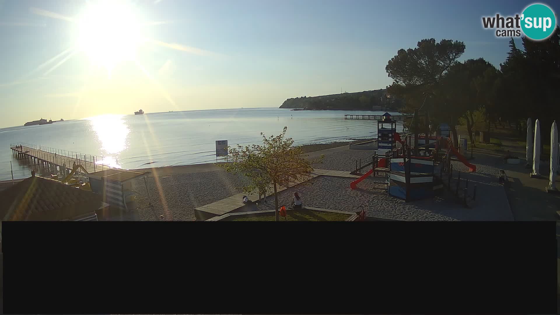 Web kamera uživo Ankaran – Adria Ankaran Hotel & Resort – Slovenija