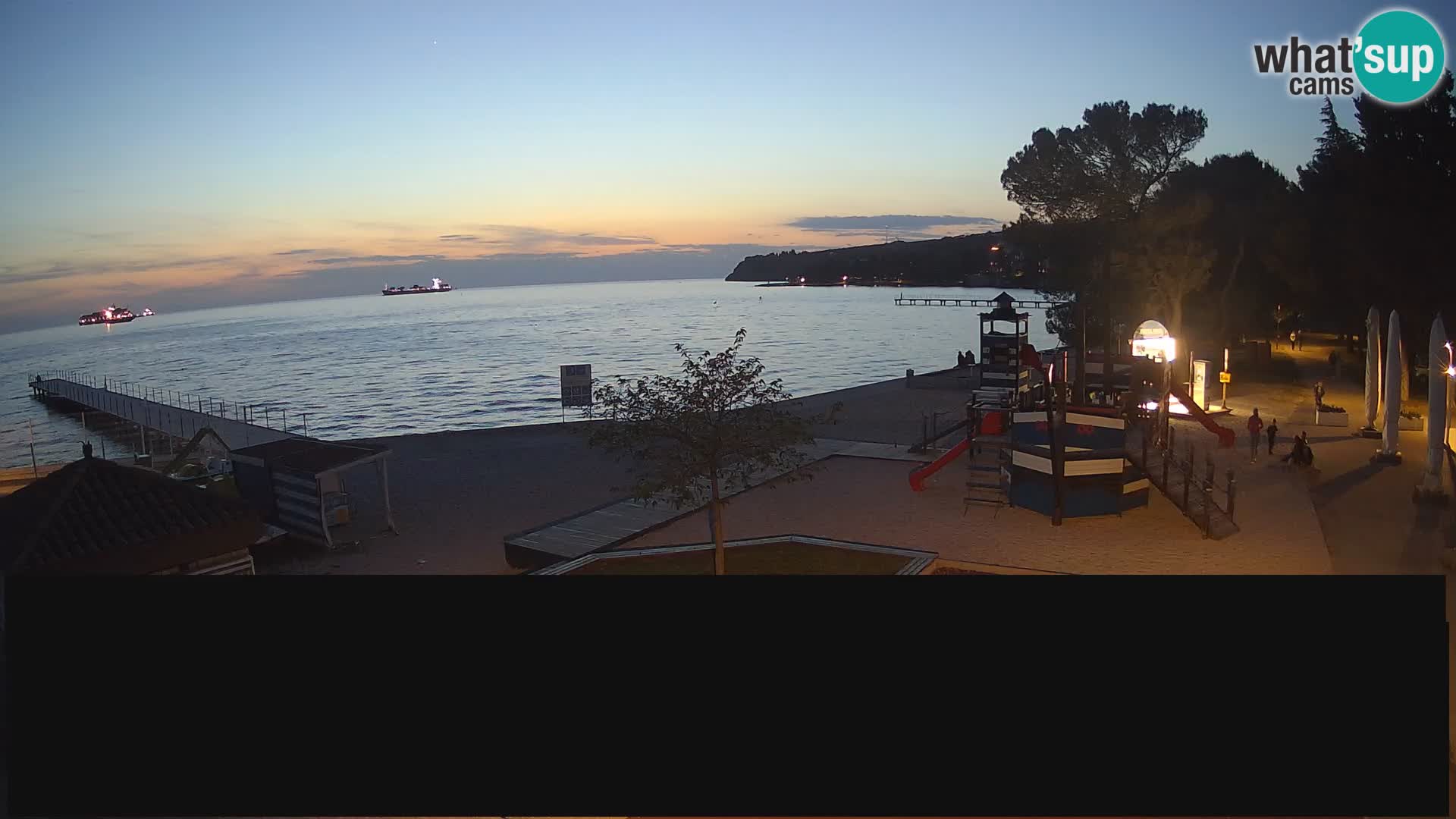 Live webcam Ankaran – Adria Ankaran Hotel & Resort – Slovenia