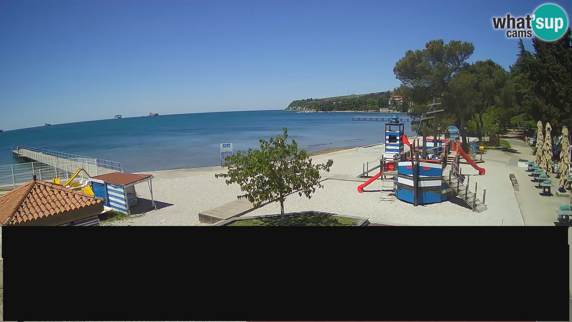 Live webcam Ankarano – Adria Ankaran Hotel & Resort – Slovenia