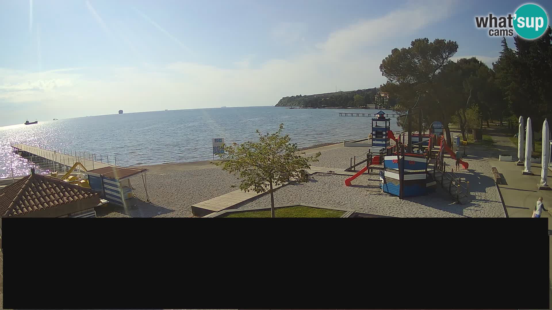 Live webcam Ankaran – Adria Ankaran Hotel & Resort – Slovenia