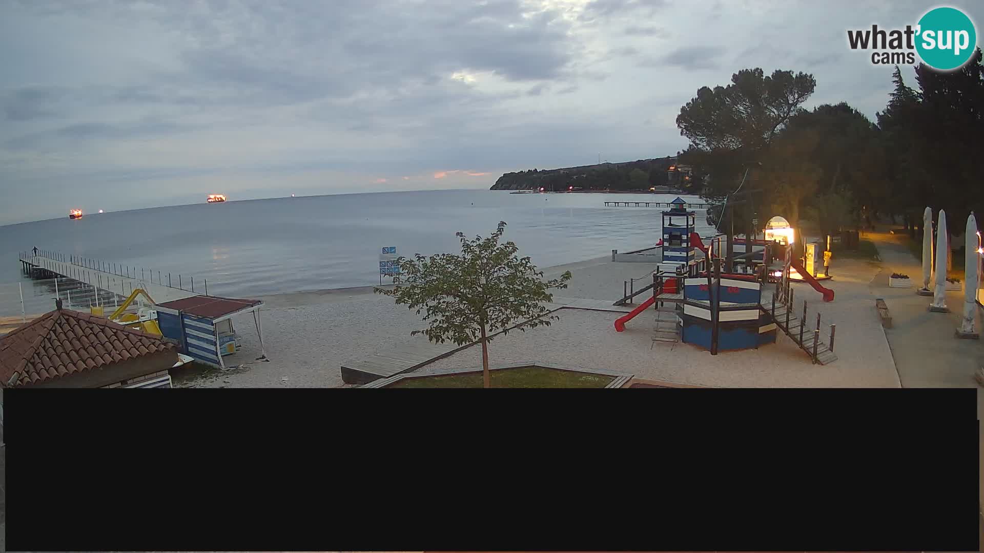 Live Webcam Ankaran – Adria Ankaran Hotel & Resort – Slowenien