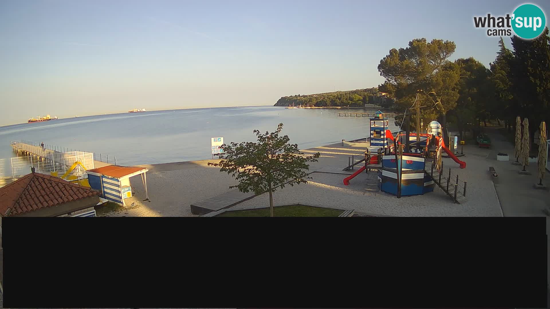 Web kamera uživo Ankaran – Adria Ankaran Hotel & Resort – Slovenija