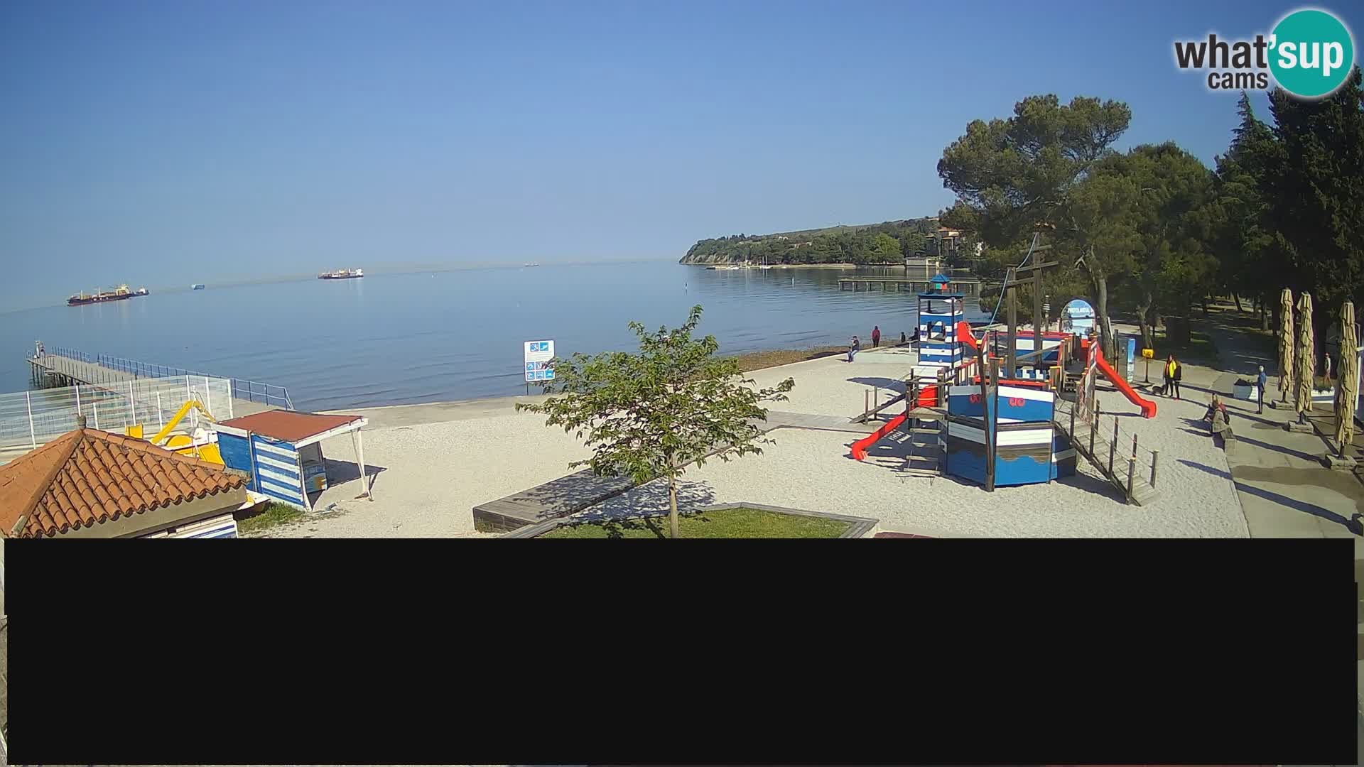 Webcam en direct Ankaran – Adria Ankaran Hotel & Resort – Slovénie