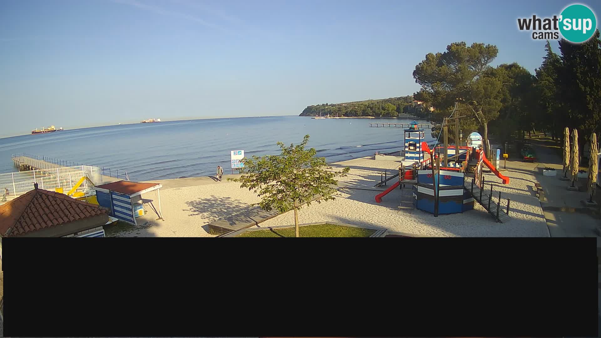 Live webcam Ankarano – Adria Ankaran Hotel & Resort – Slovenia