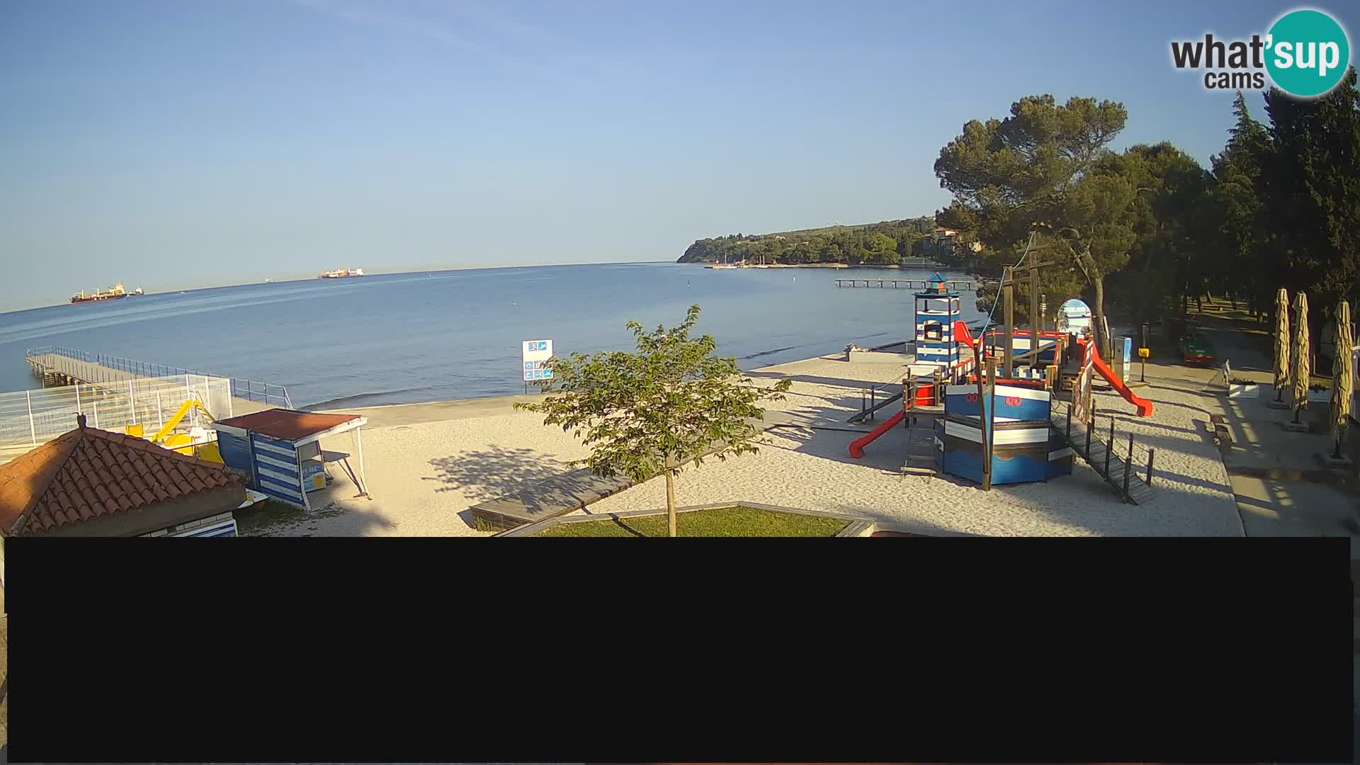 Live Webcam Ankaran – Adria Ankaran Hotel & Resort – Slowenien