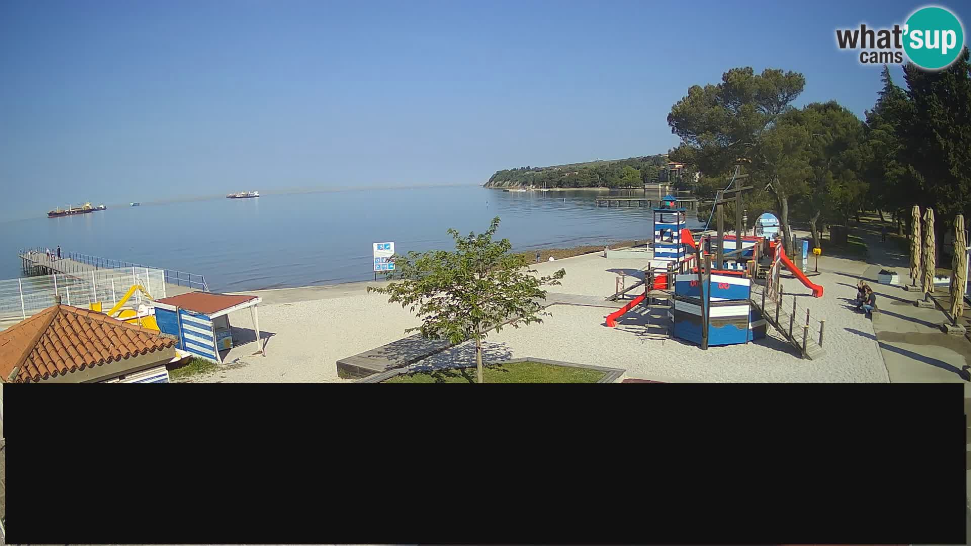 Live webcam Ankarano – Adria Ankaran Hotel & Resort – Slovenia