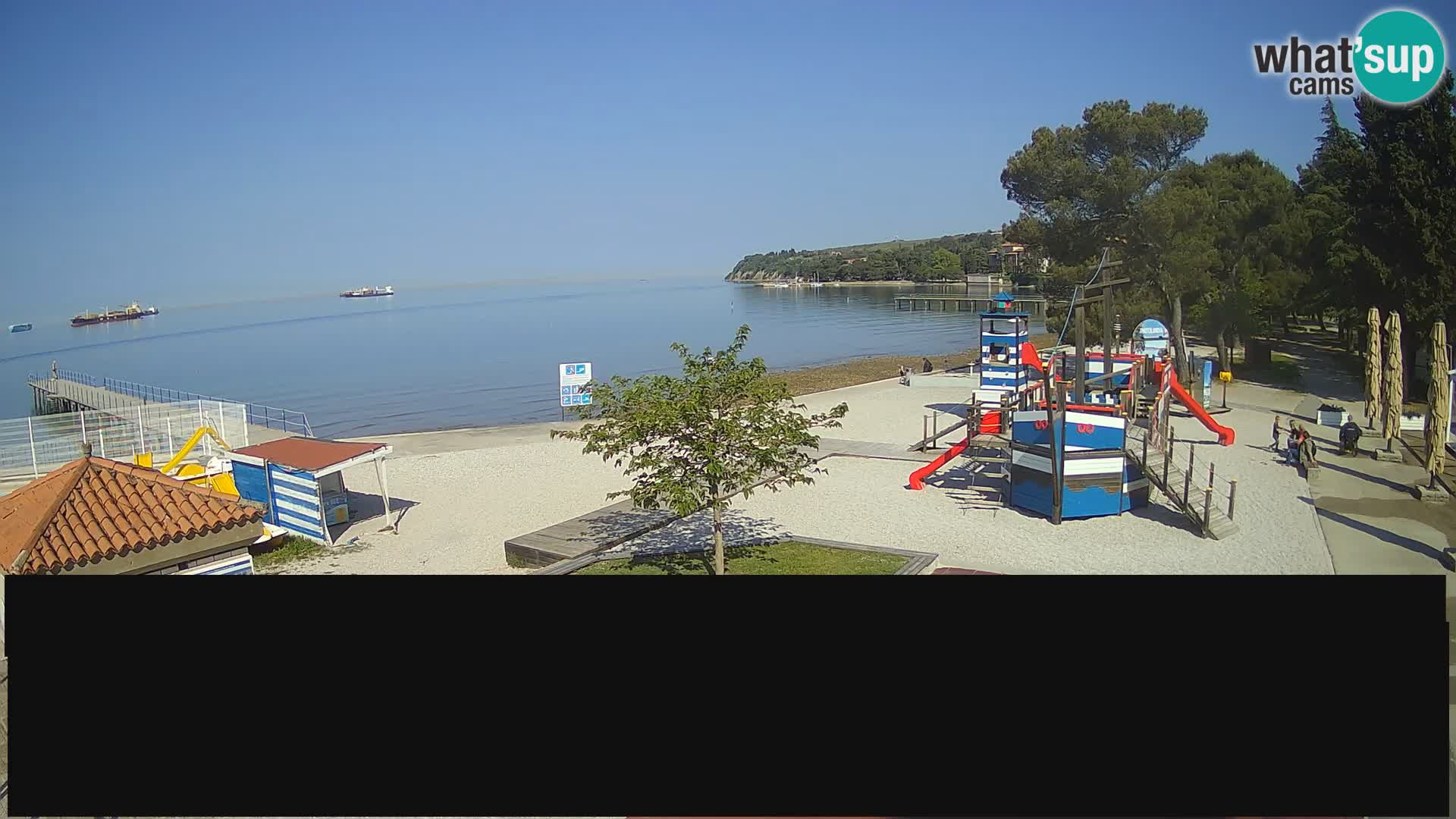 Webcam en direct Ankaran – Adria Ankaran Hotel & Resort – Slovénie