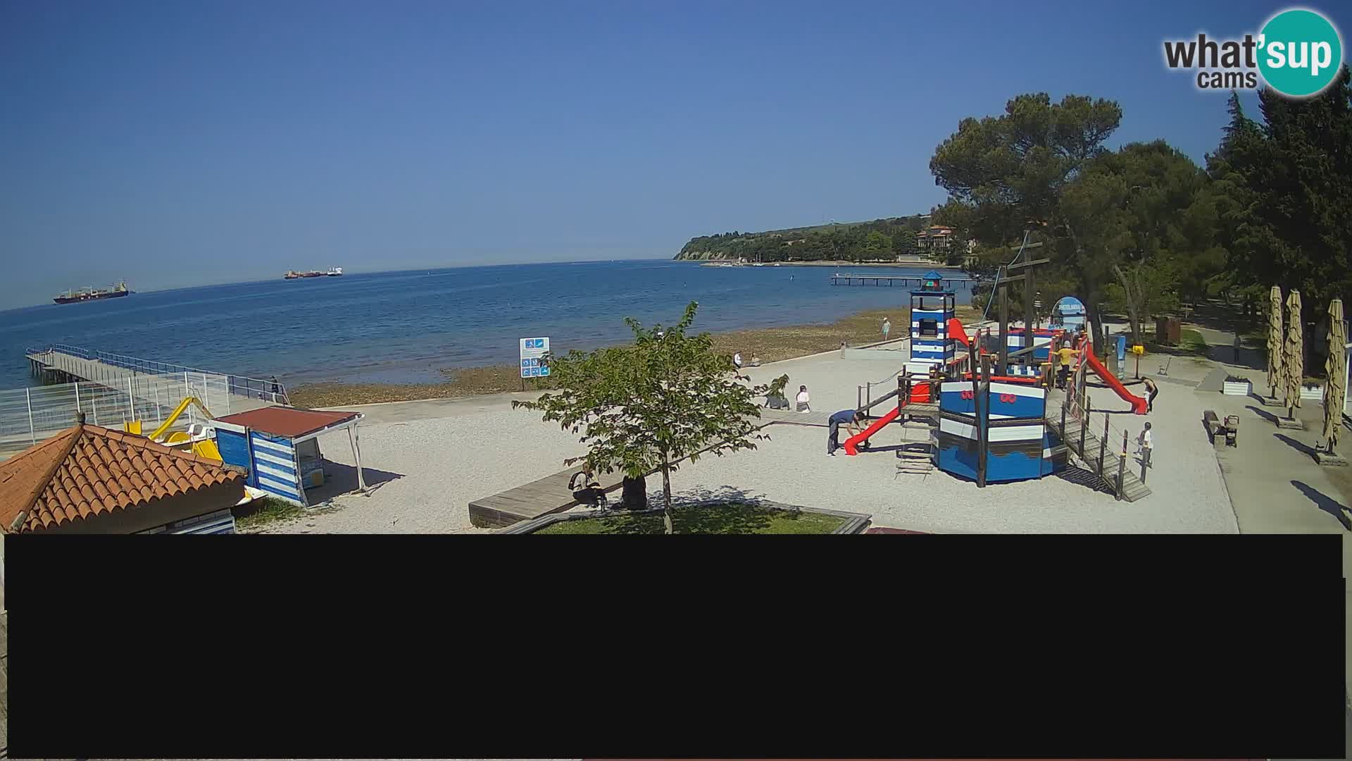 Live Webcam Ankaran – Adria Ankaran Hotel & Resort – Slowenien