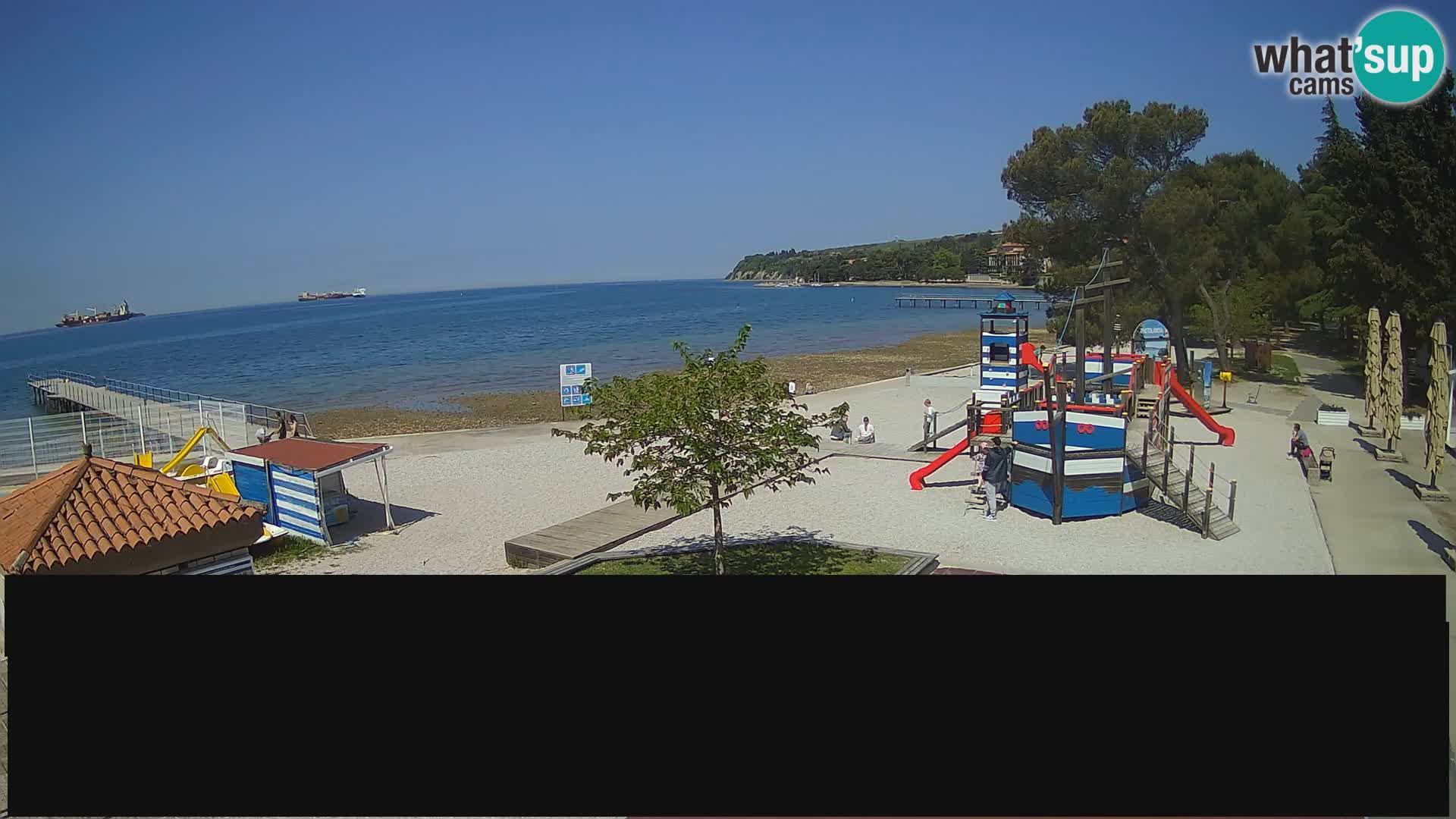 Webcam en direct Ankaran – Adria Ankaran Hotel & Resort – Slovénie