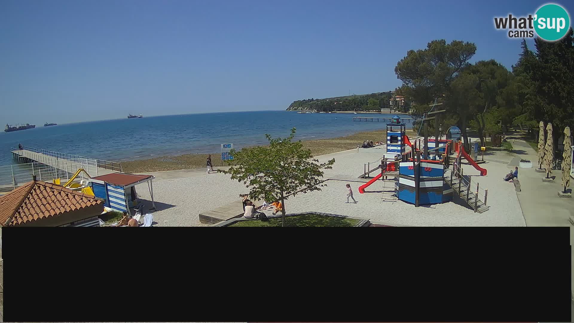 Webcam en direct Ankaran – Adria Ankaran Hotel & Resort – Slovénie