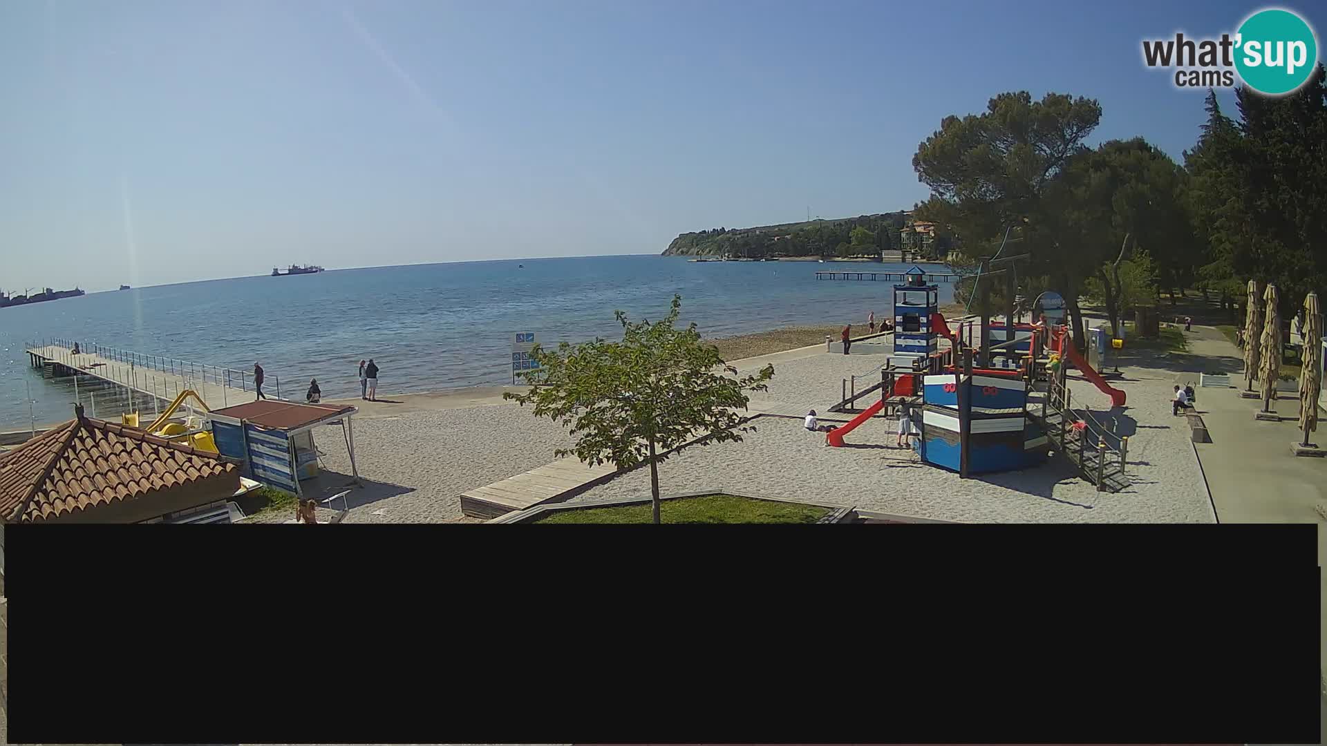 Live Webcam Ankaran – Adria Ankaran Hotel & Resort – Slowenien