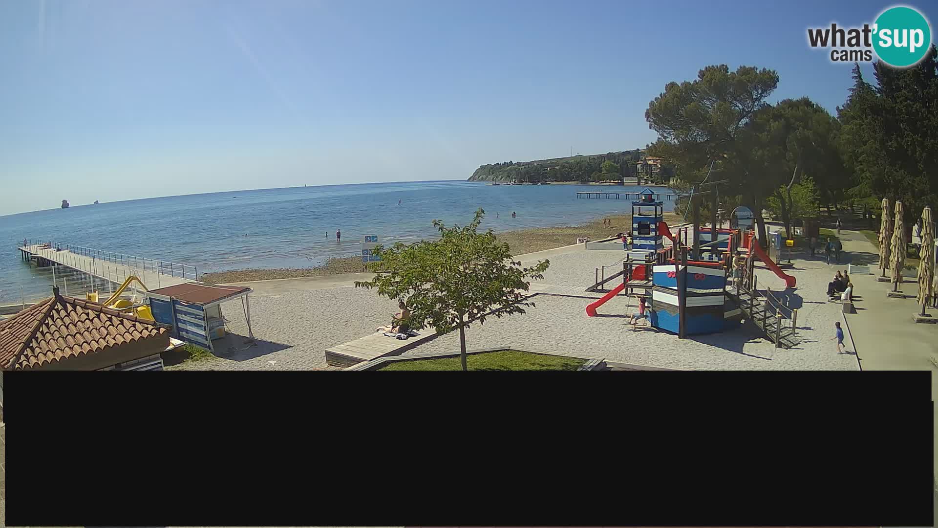 Live webcam Ankaran – Adria Ankaran Hotel & Resort – Slovenia