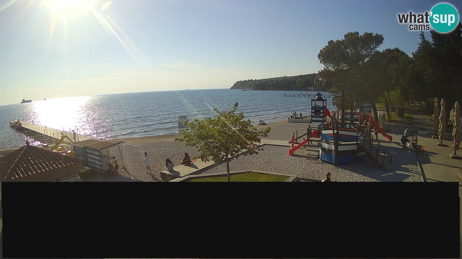 Live webcam Ankaran – Adria Ankaran Hotel & Resort – Slovenia