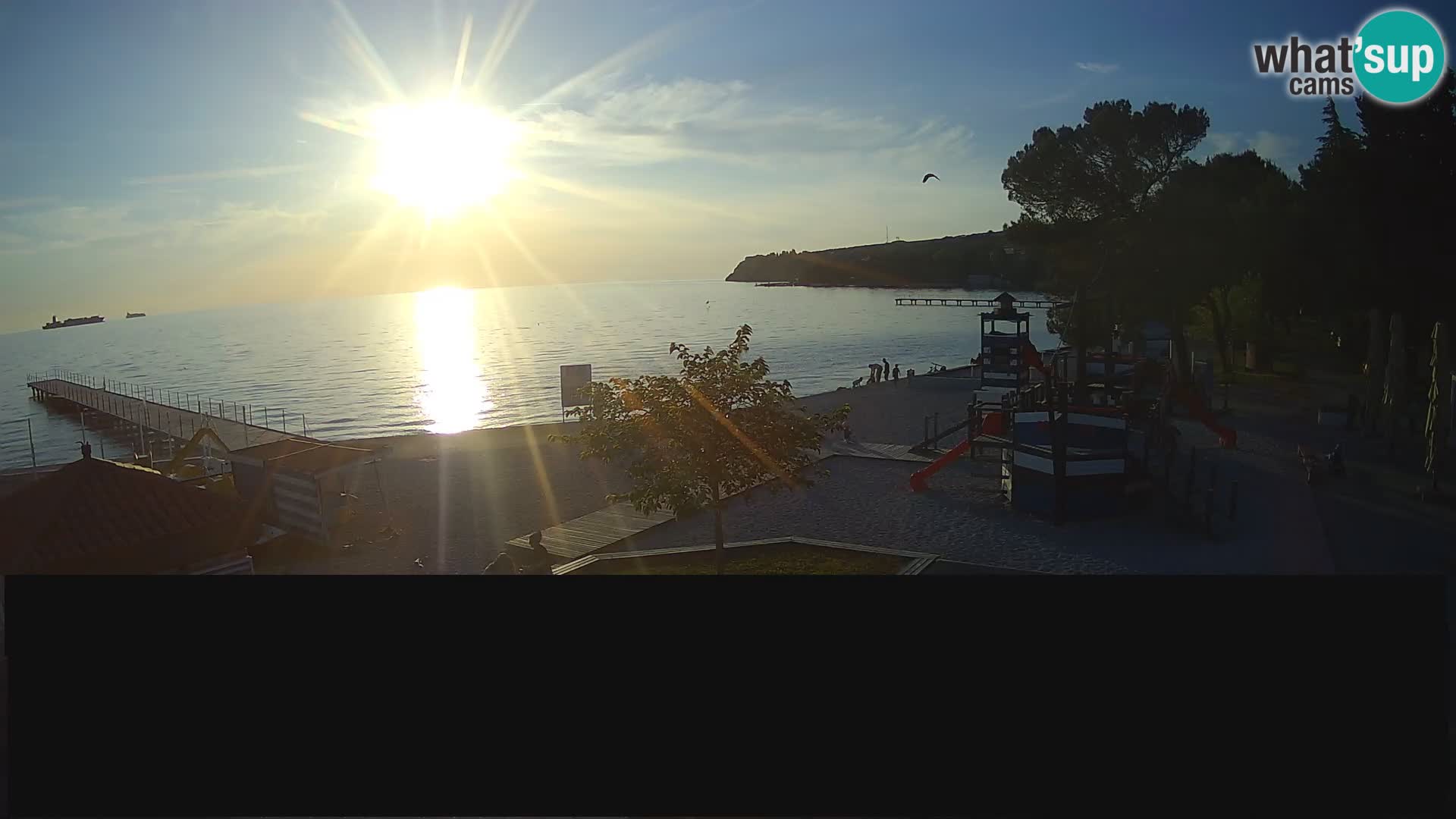 Live webcam Ankaran – Adria Ankaran Hotel & Resort – Slovenia