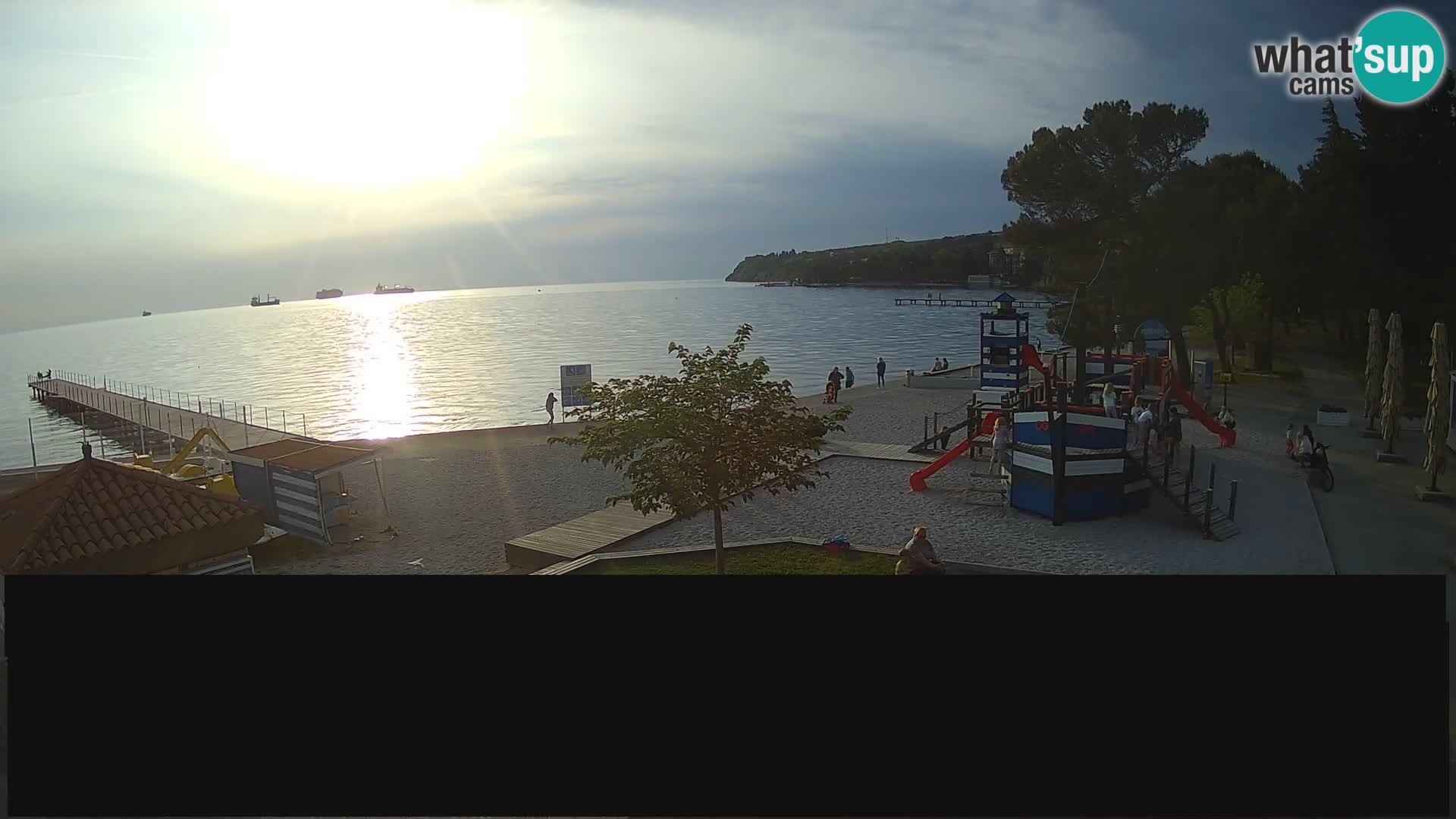 Webcam en direct Ankaran – Adria Ankaran Hotel & Resort – Slovénie