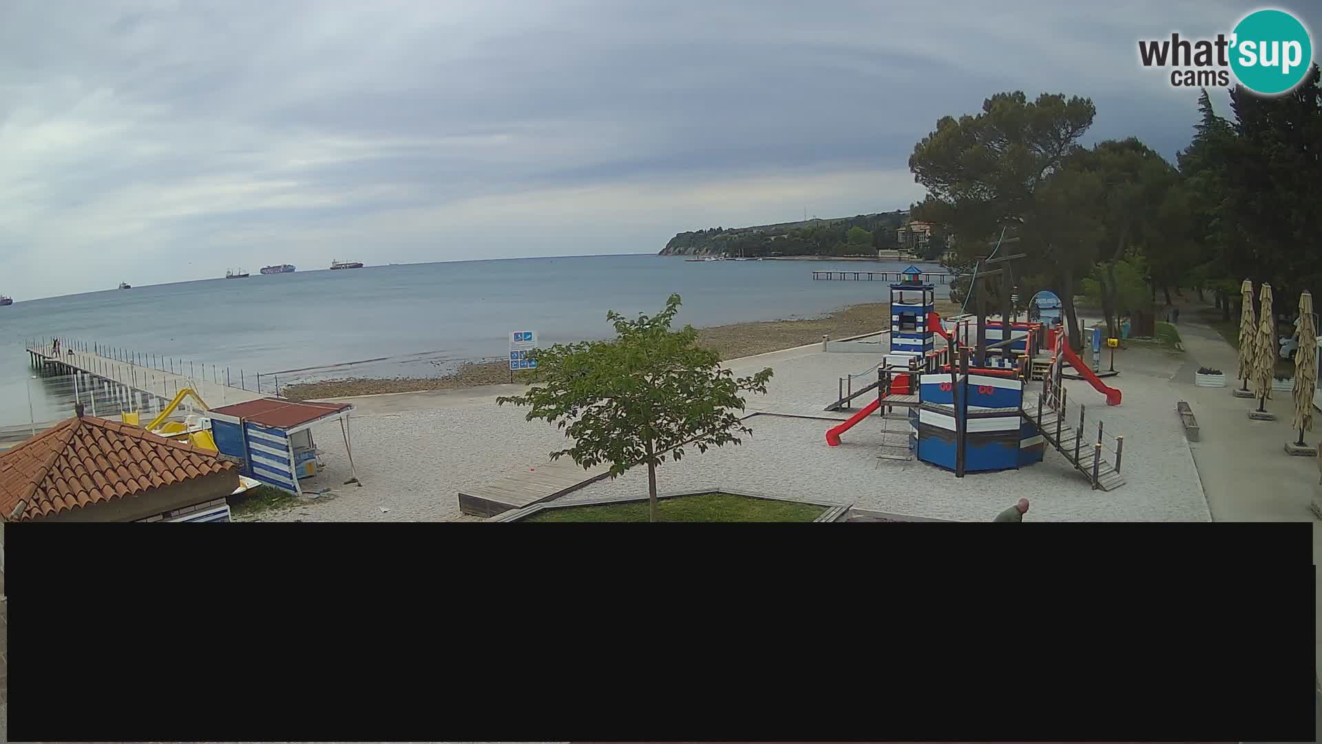 Live webcam Ankarano – Adria Ankaran Hotel & Resort – Slovenia