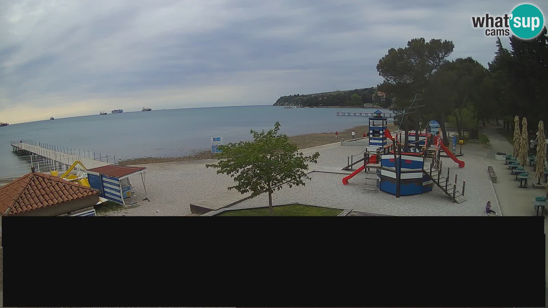 Live webcam Ankarano – Adria Ankaran Hotel & Resort – Slovenia