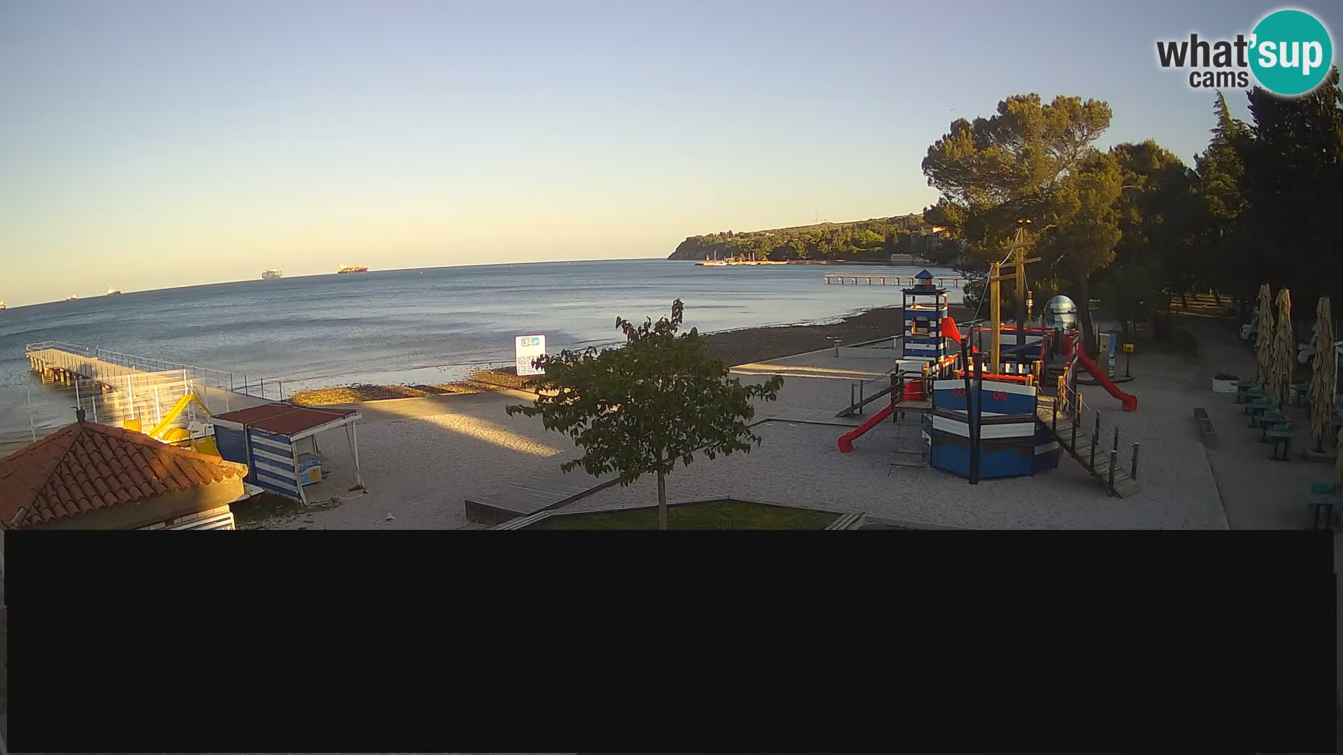 Live webcam Ankaran – Adria Ankaran Hotel & Resort – Slovenia