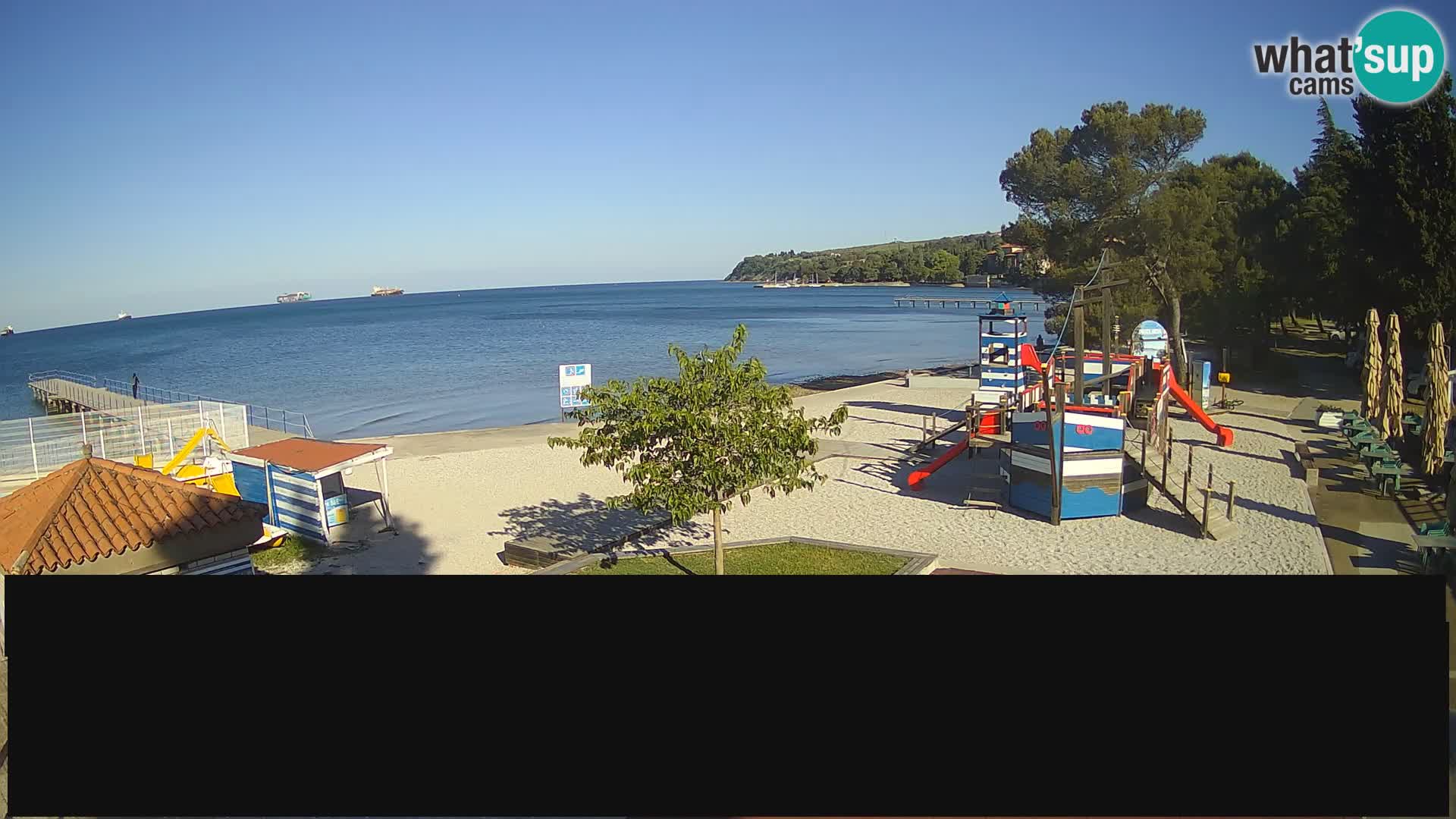 Live webcam Ankaran – Adria Ankaran Hotel & Resort – Slovenia