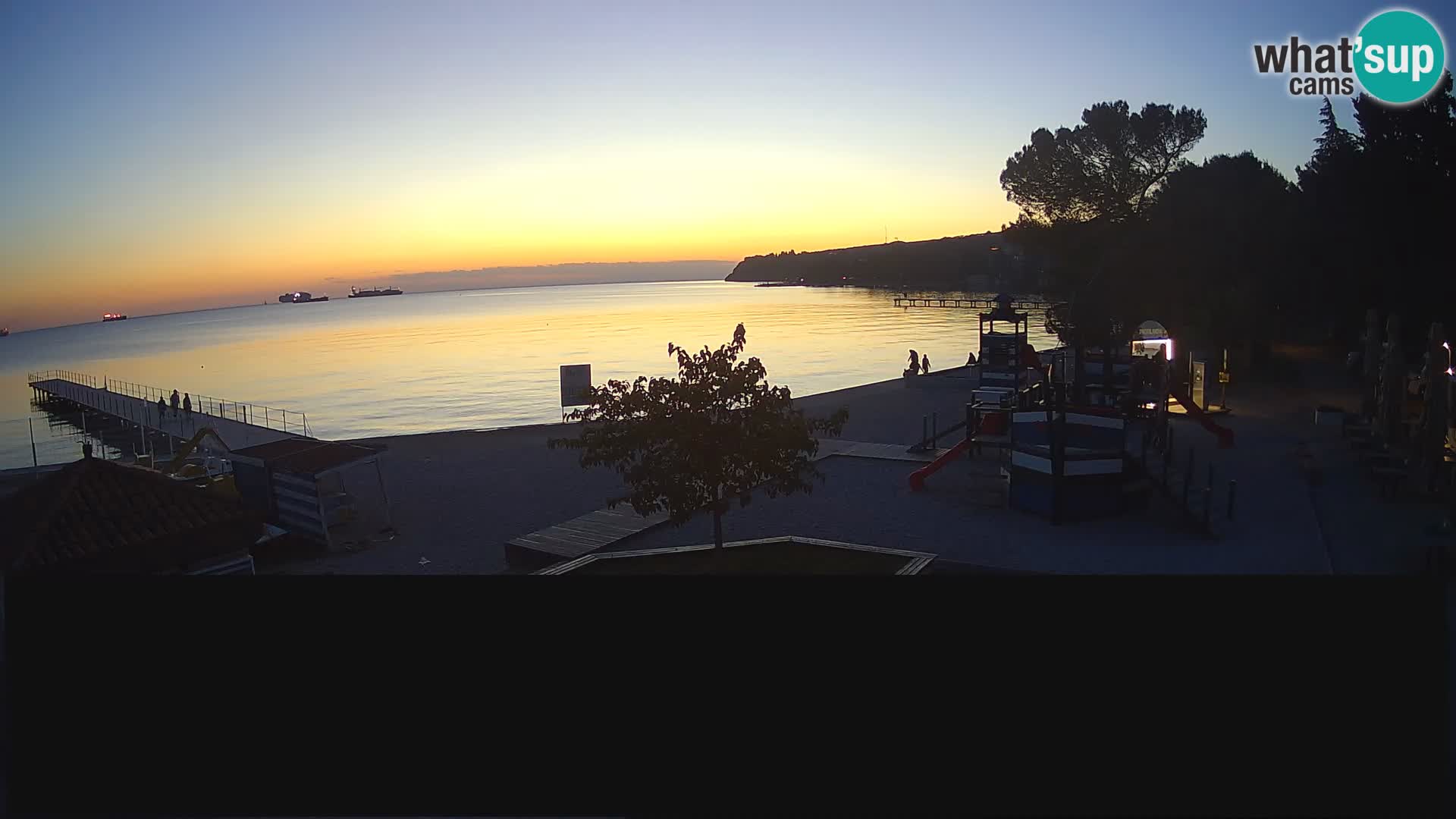 Webcam en direct Ankaran – Adria Ankaran Hotel & Resort – Slovénie