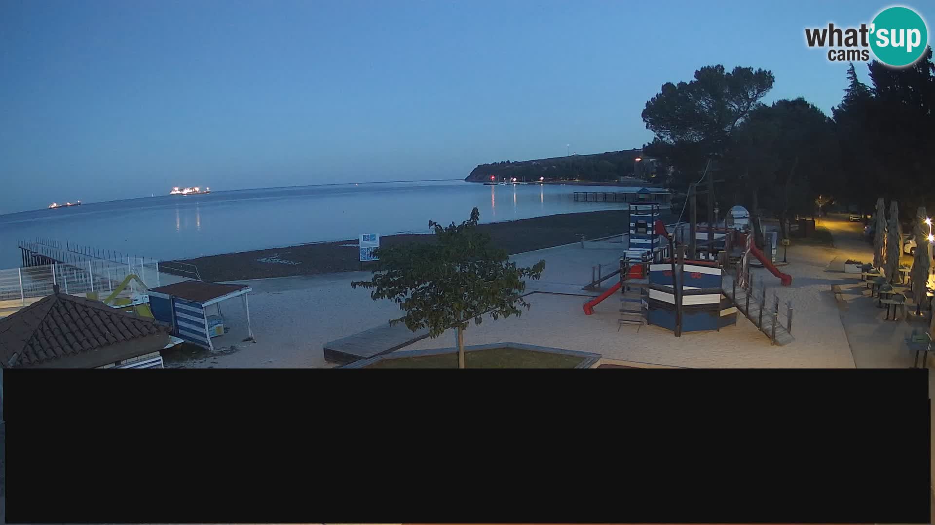 Live webcam Ankaran – Adria Ankaran Hotel & Resort – Slovenia