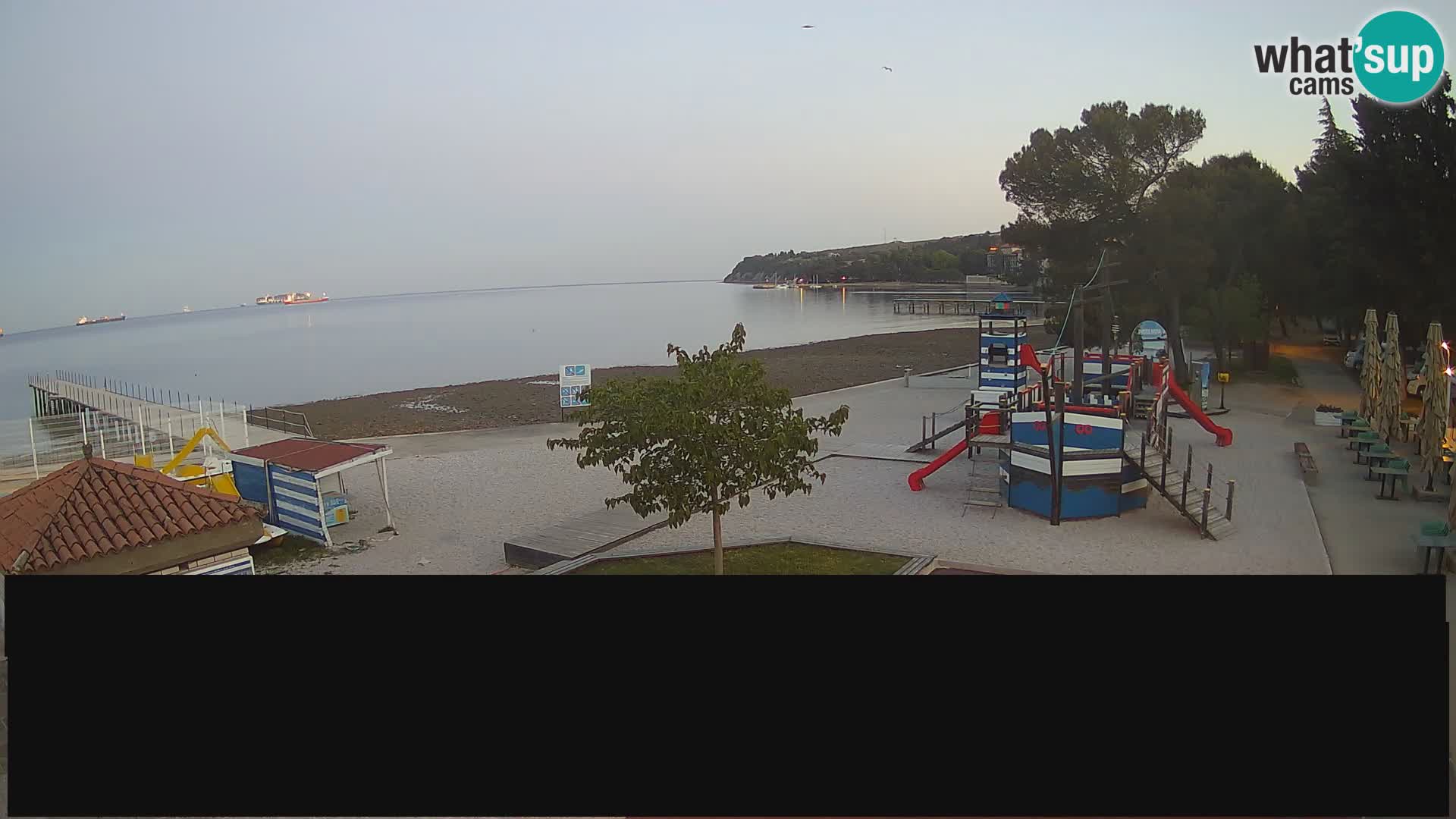 Live webcam Ankaran – Adria Ankaran Hotel & Resort – Slovenia