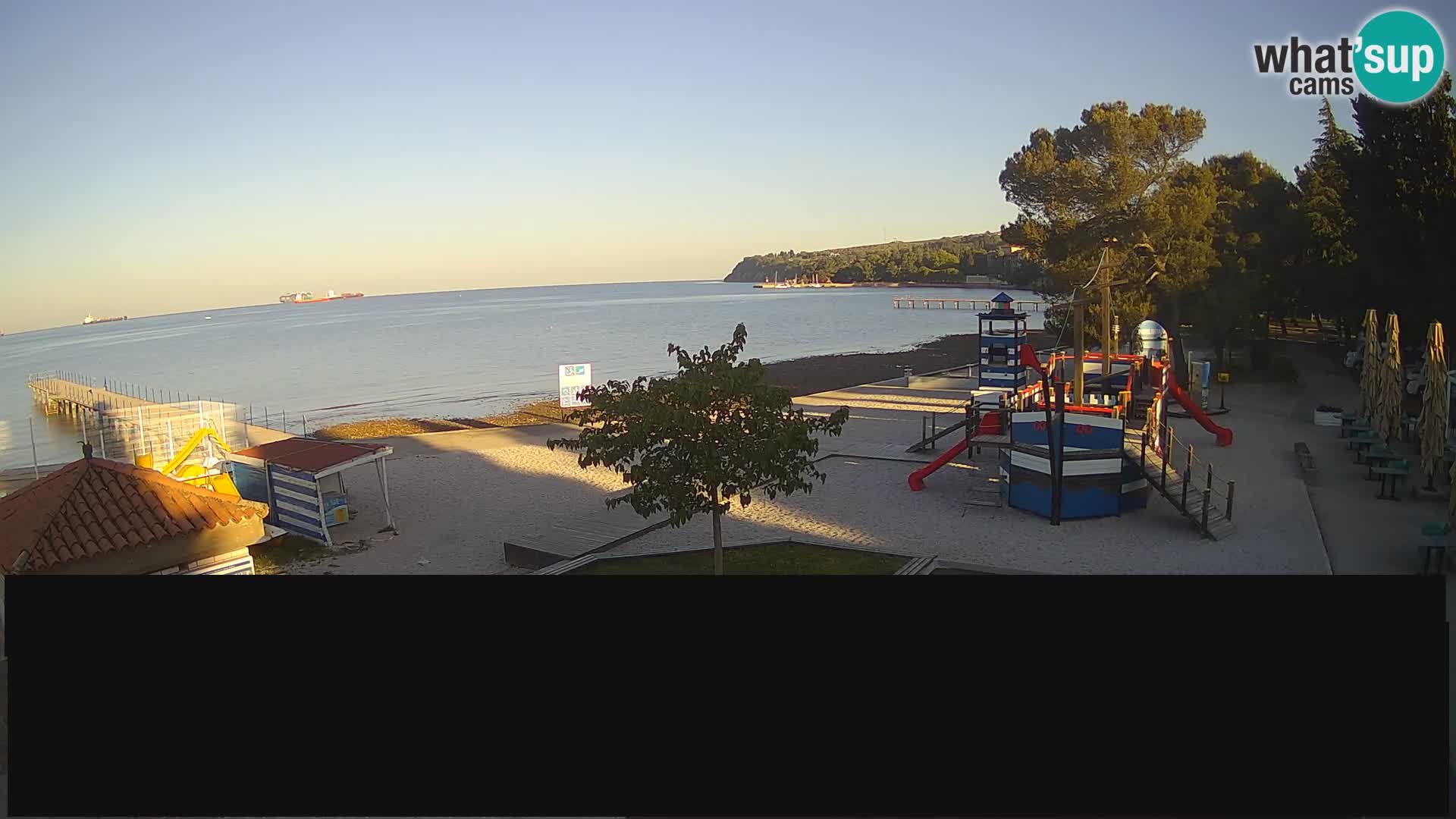 Live webcam Ankarano – Adria Ankaran Hotel & Resort – Slovenia